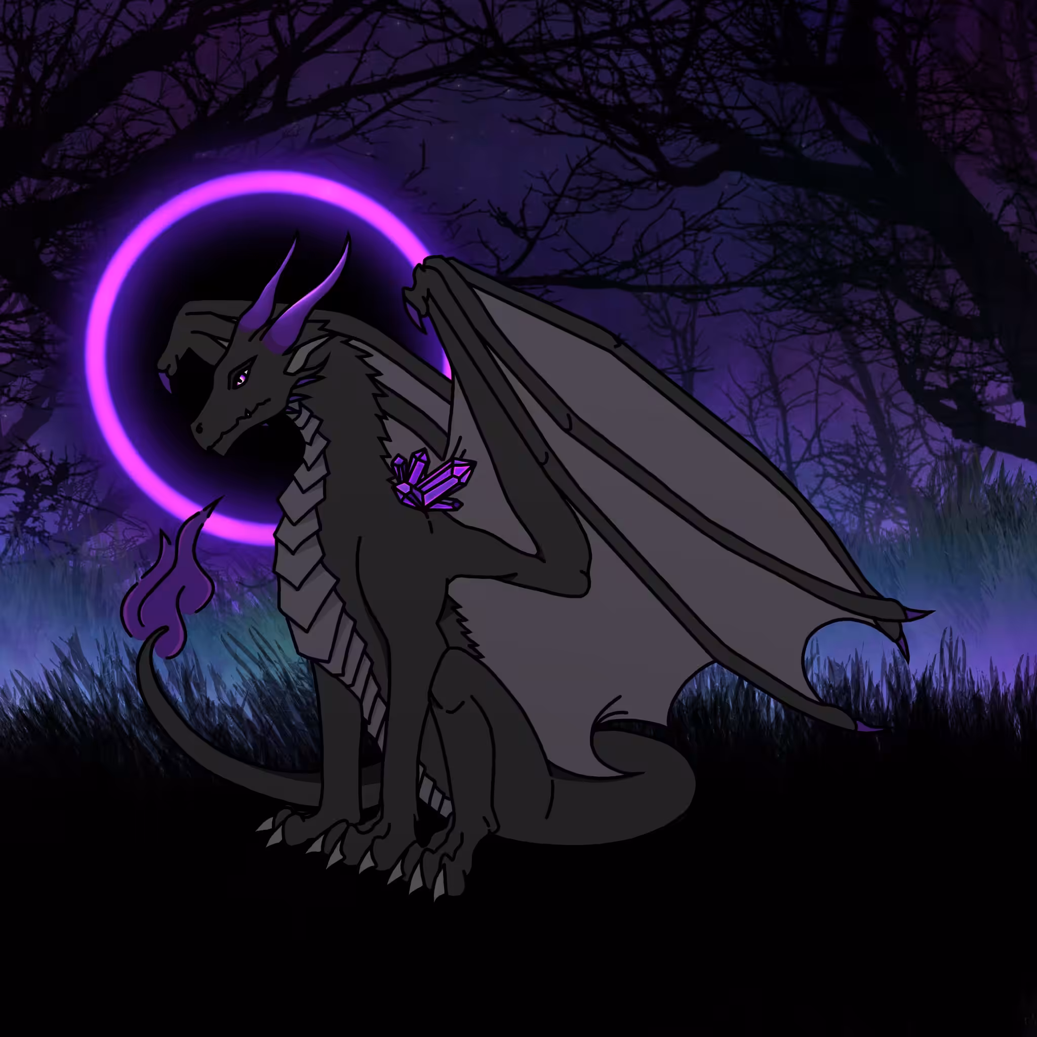Sugilite Dragon