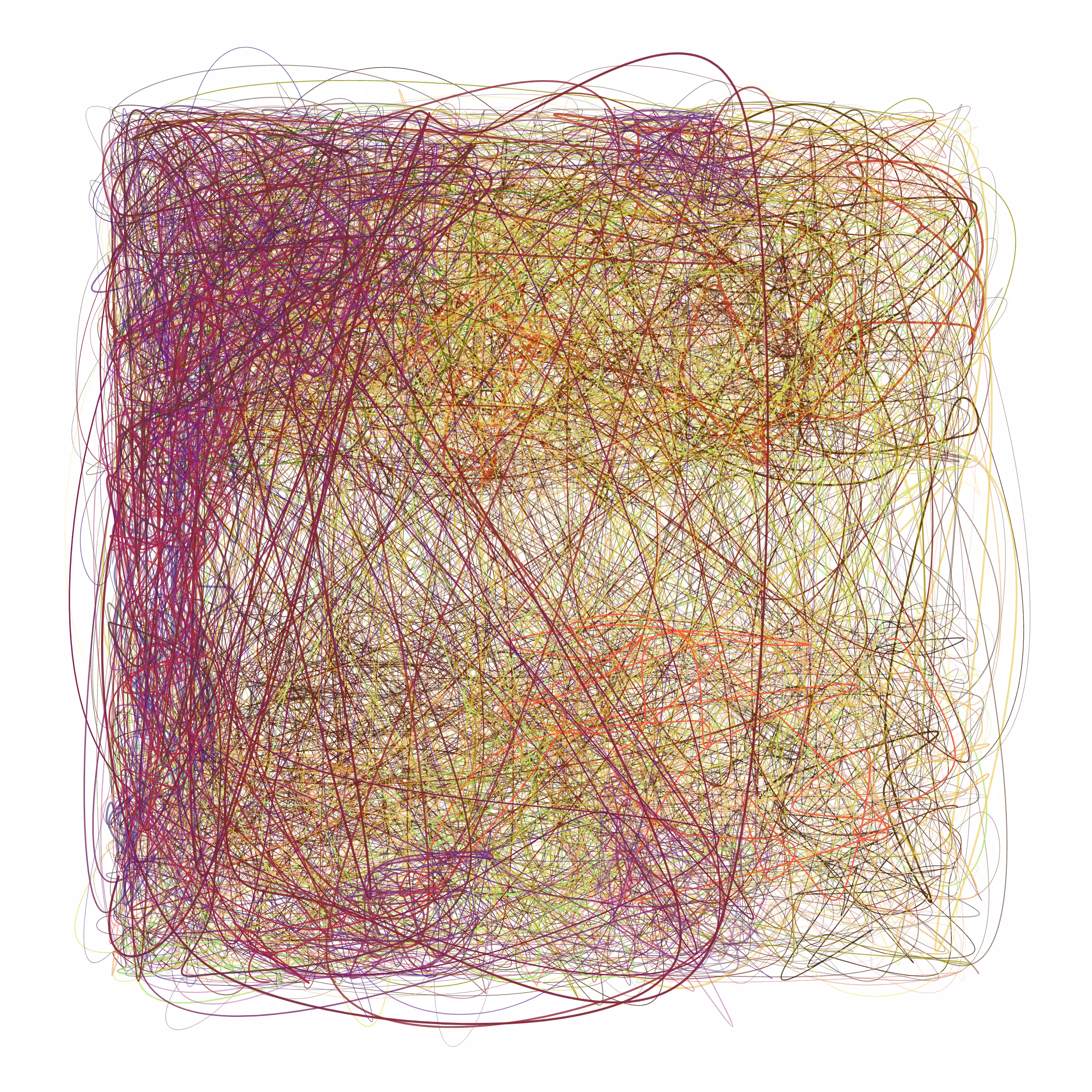 Scribbled Boundaries #823
