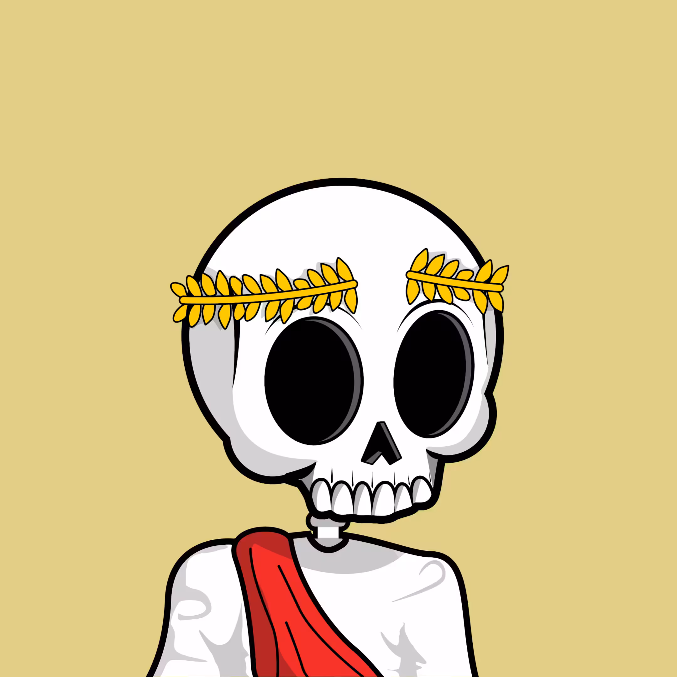 Edgar The Skeleton - Caesar #181