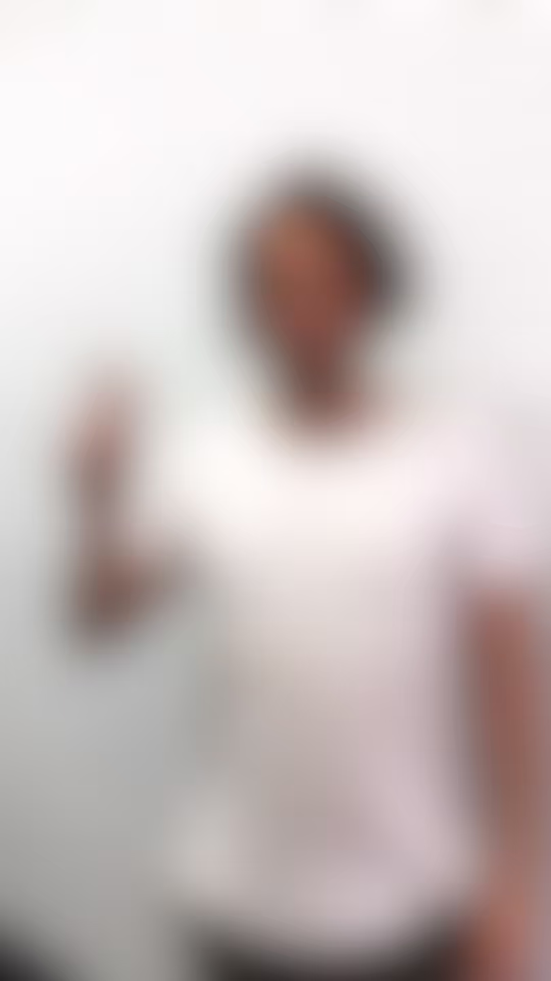 No shutter: Self portrait