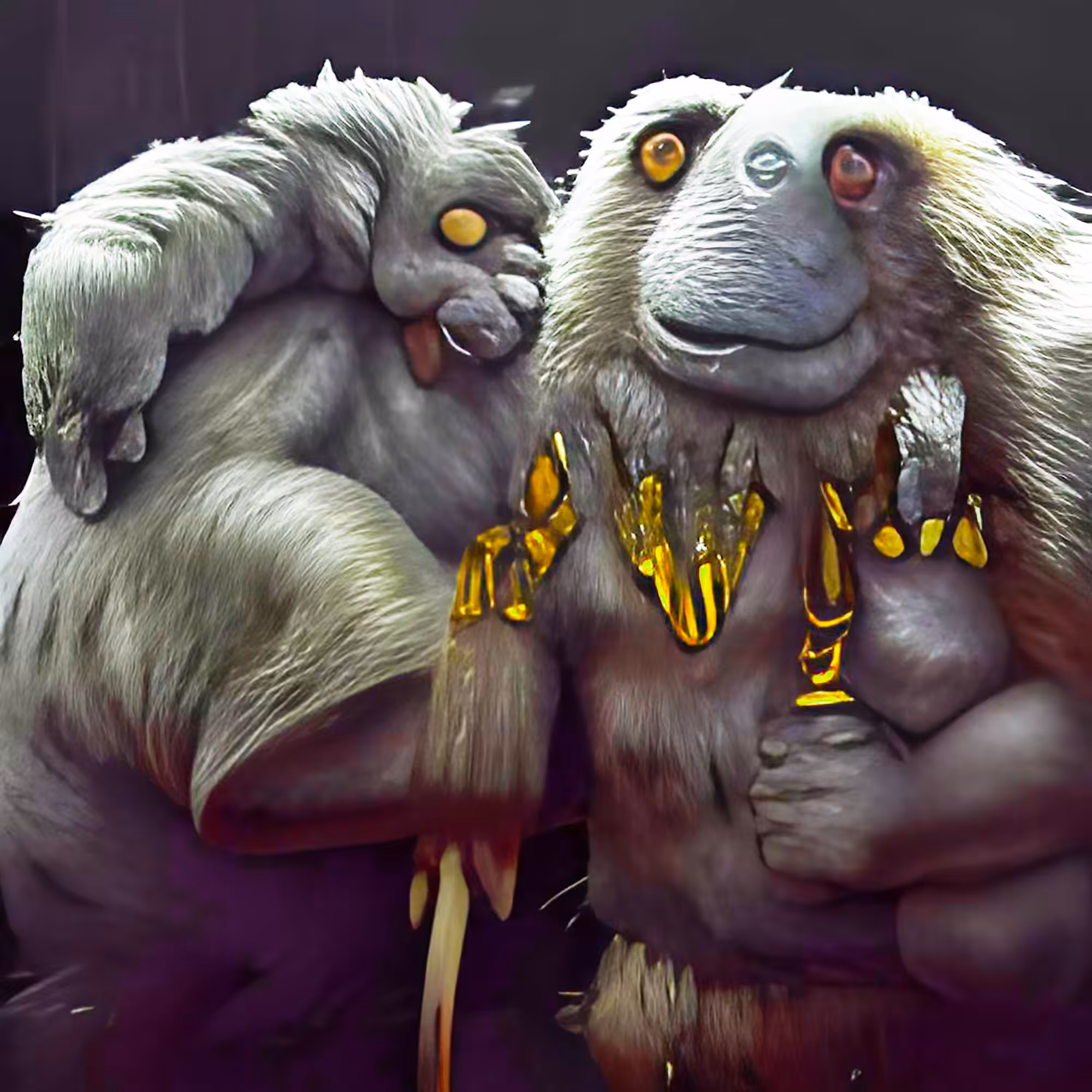 Skunk Apes Waiting for the Rapture