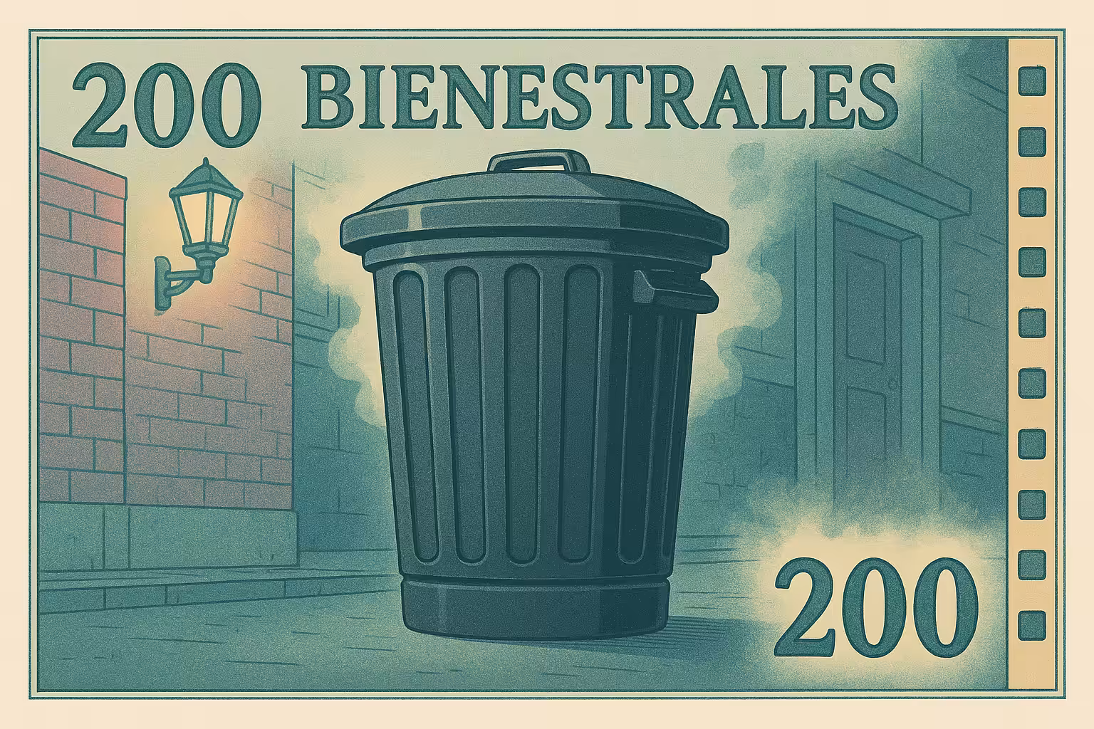 Bienestrales: Mexican Art Money: Bienestrales Mexican Art Money TRASH ART Edition