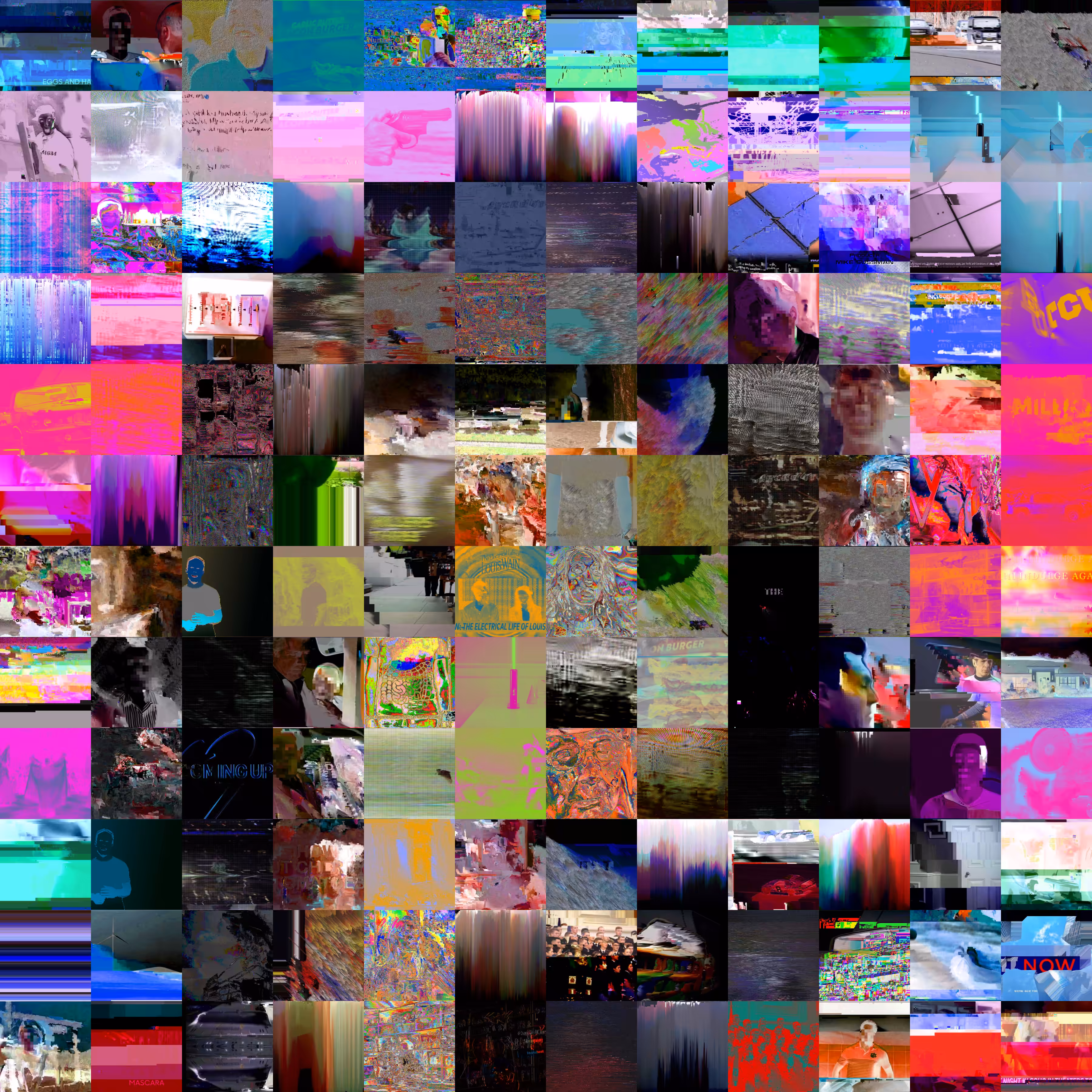 Glitch Quilt Punk 0099