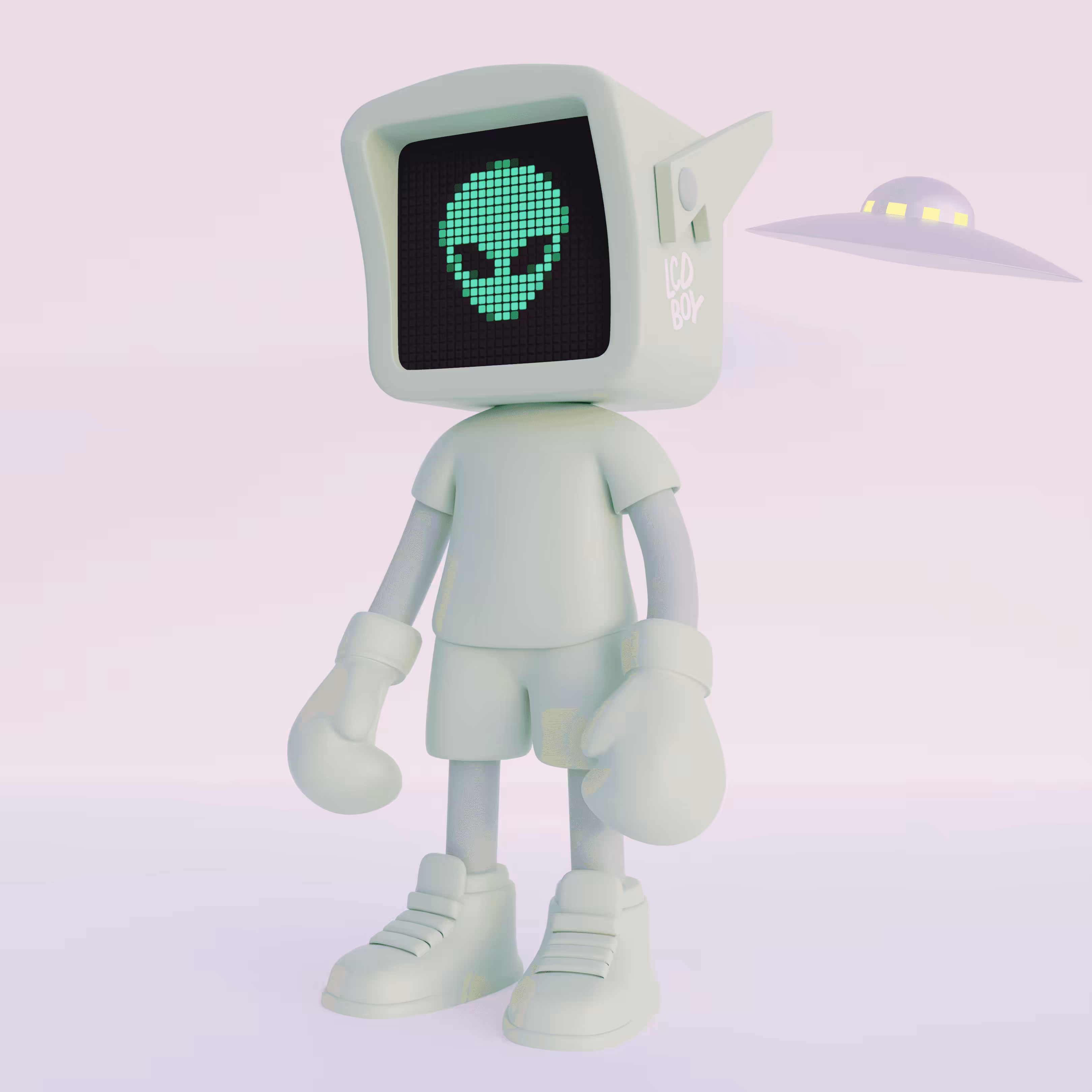 LCD BOY (alien) #058