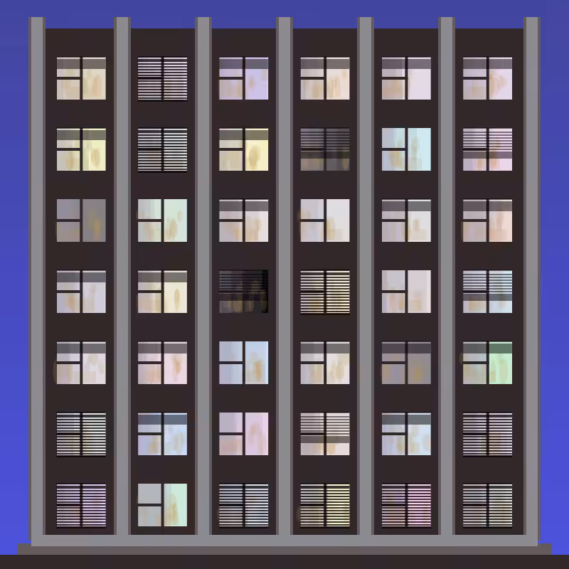 Night Windows #4