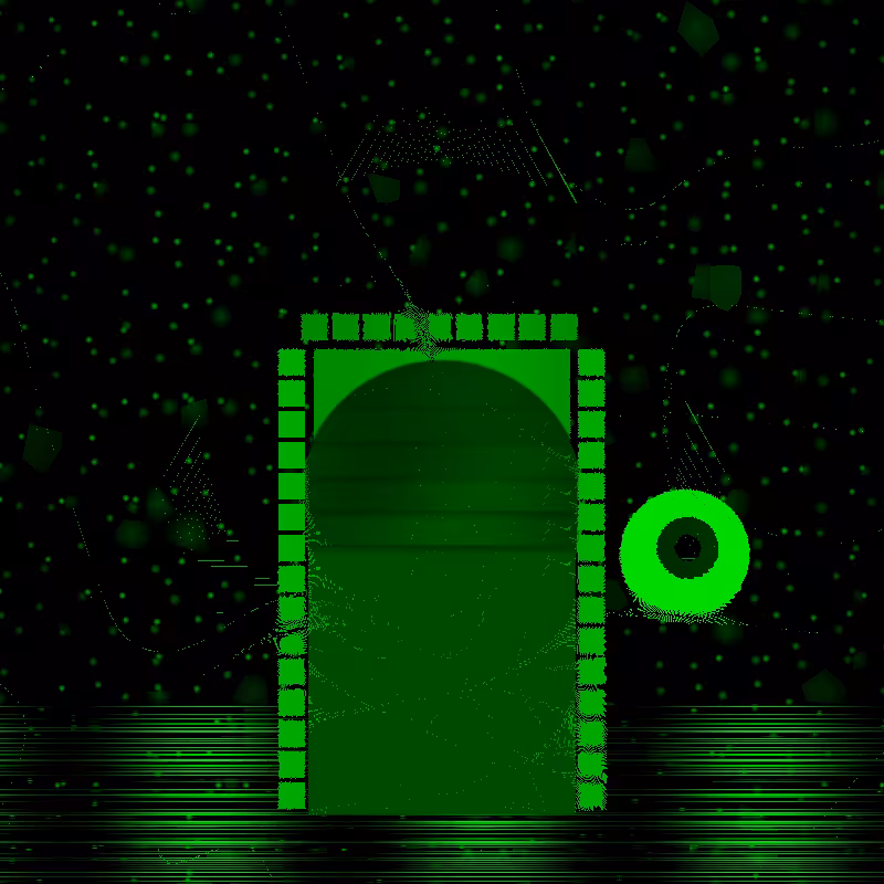 Sand Portal on space #9