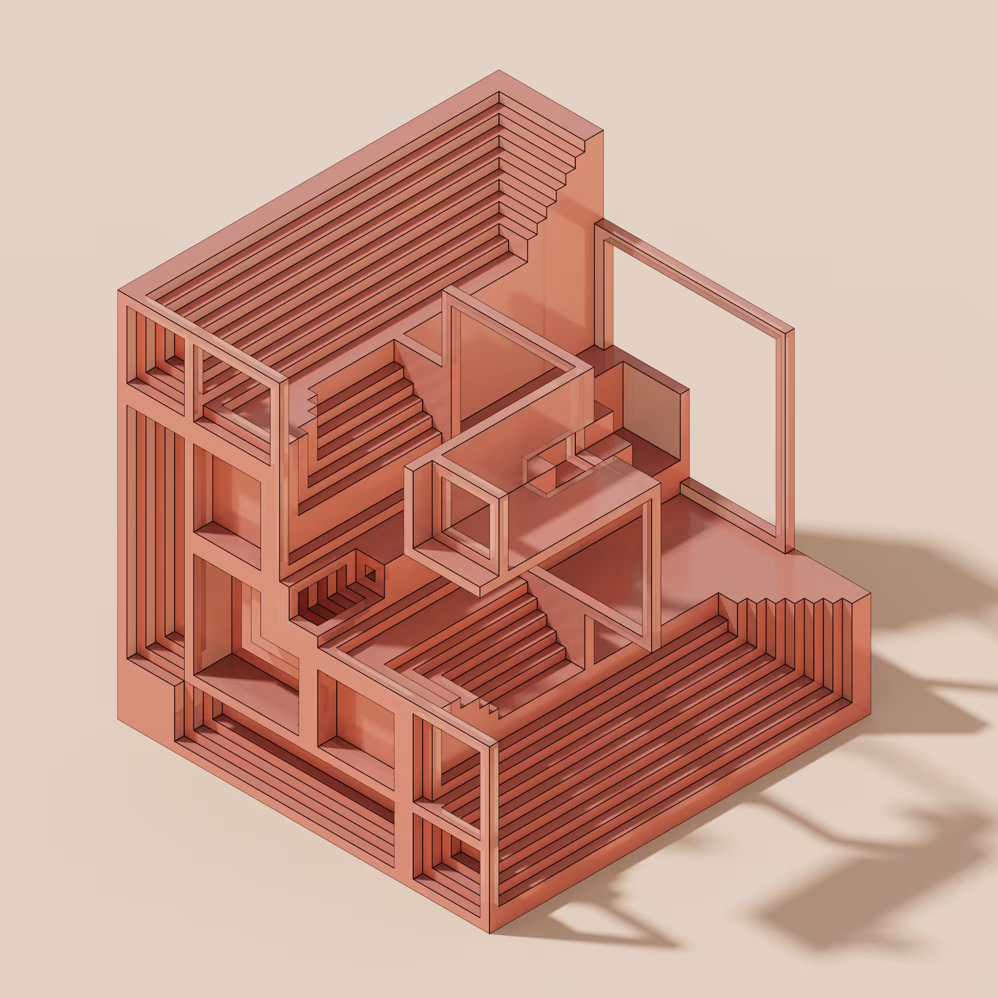 Cubes 02 : Abstract