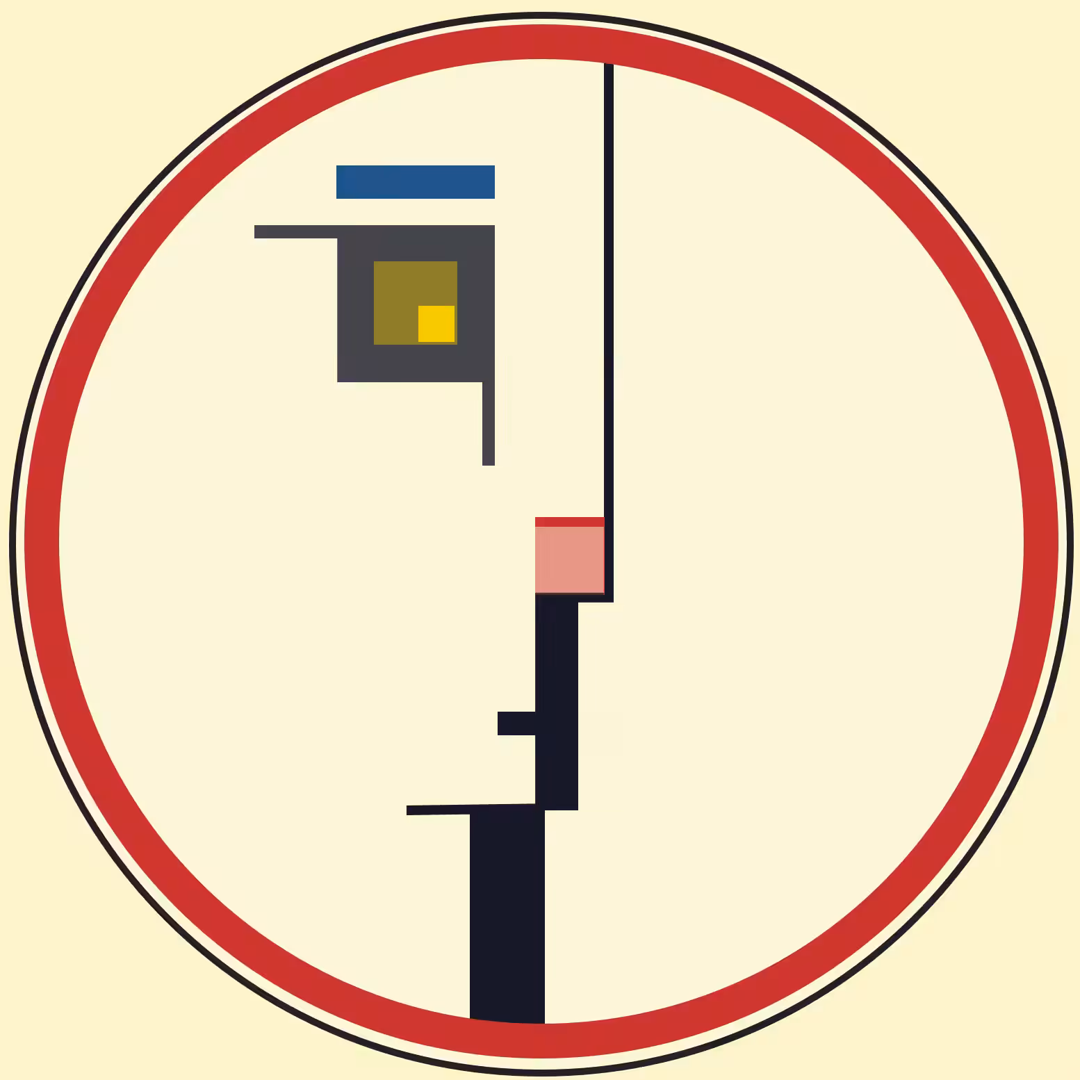 Bauhaus Faces: #024