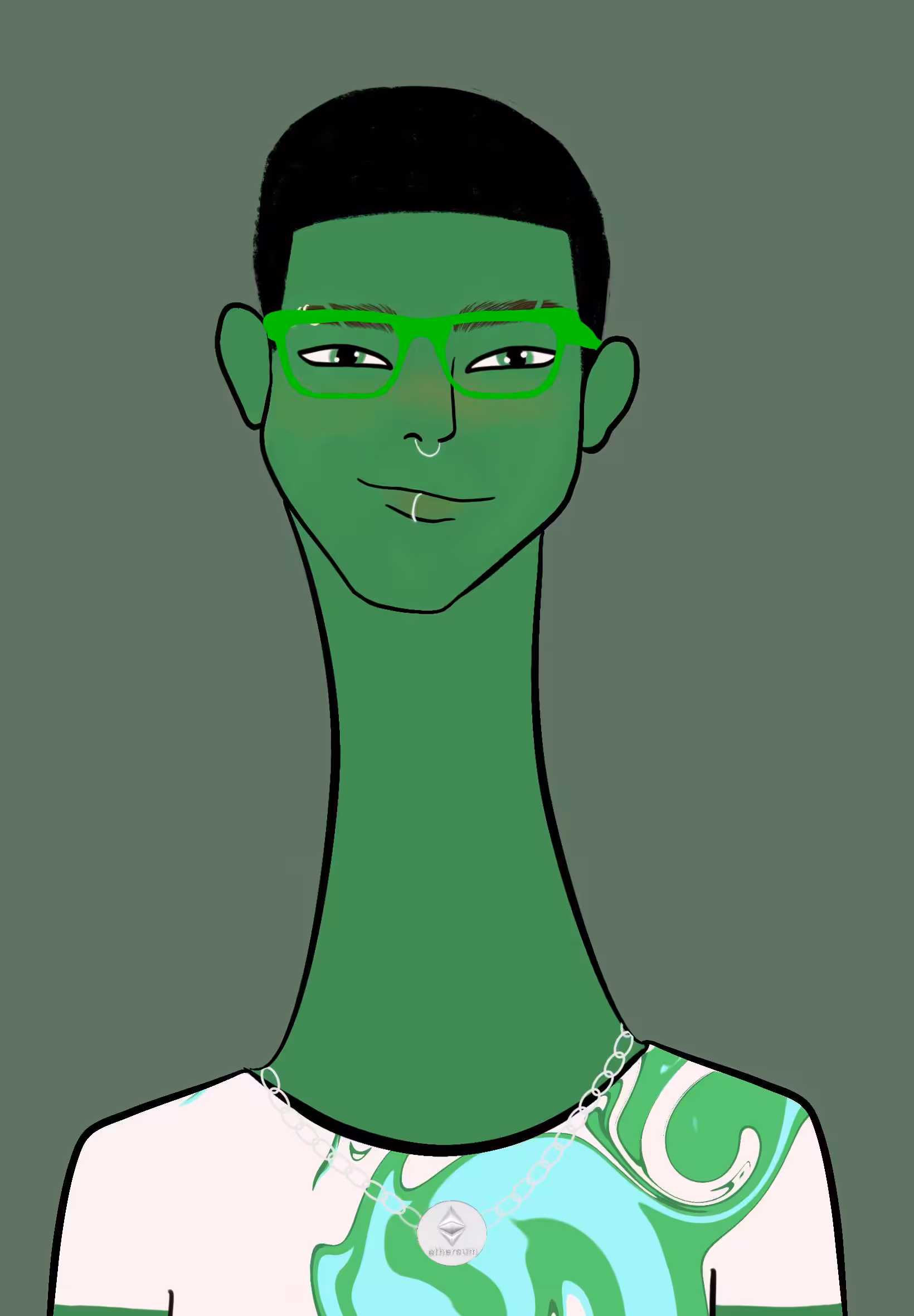 Long Neckie Fellas #2638
