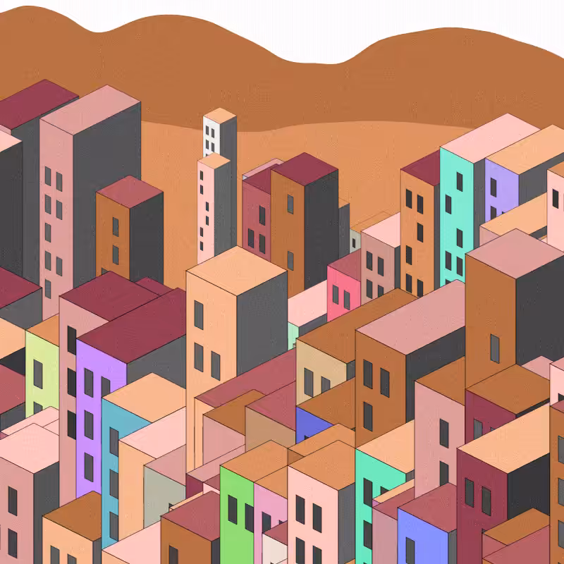 Coloured City #120
