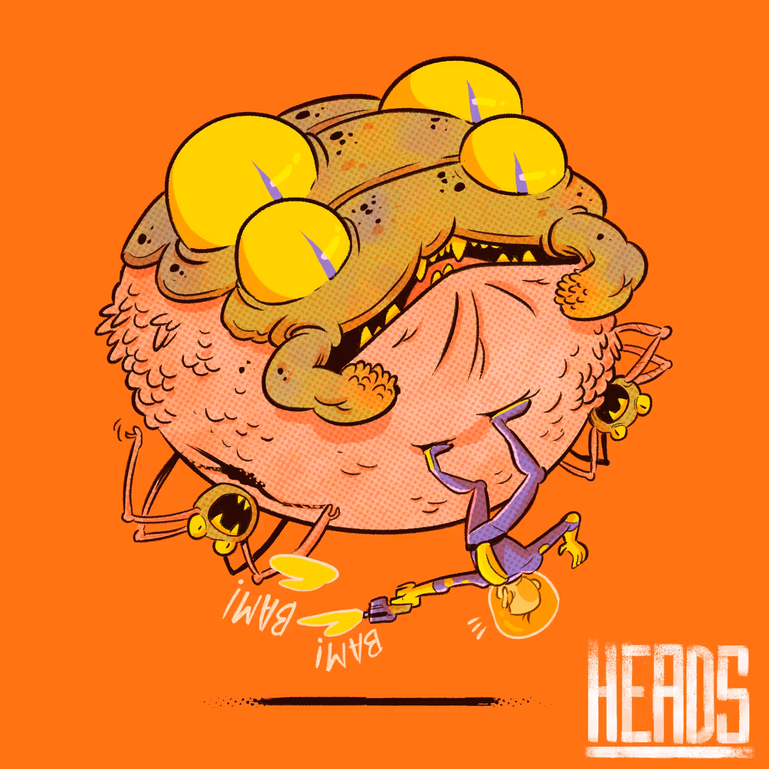 Heads 3