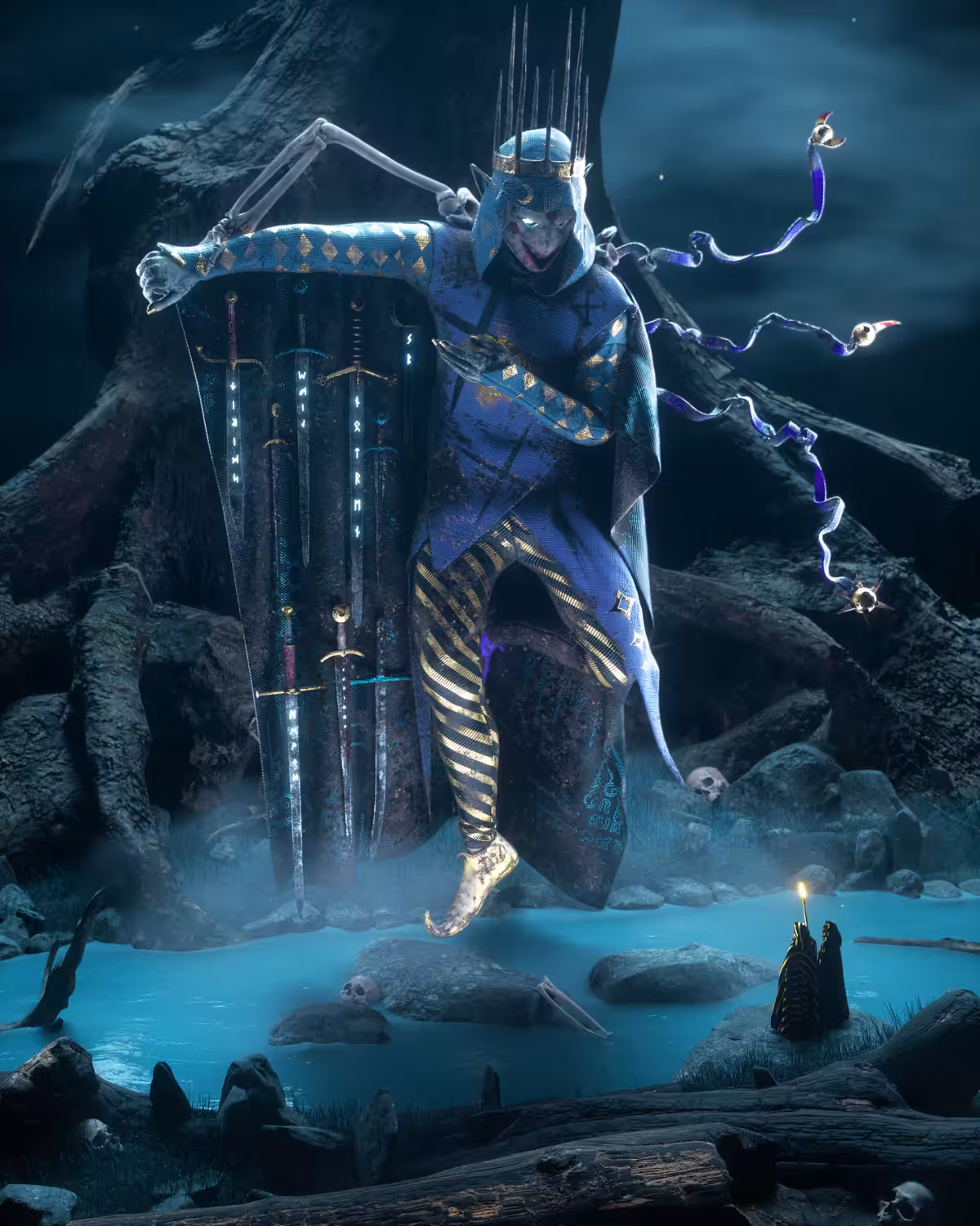 Yomi, Jester of Blades