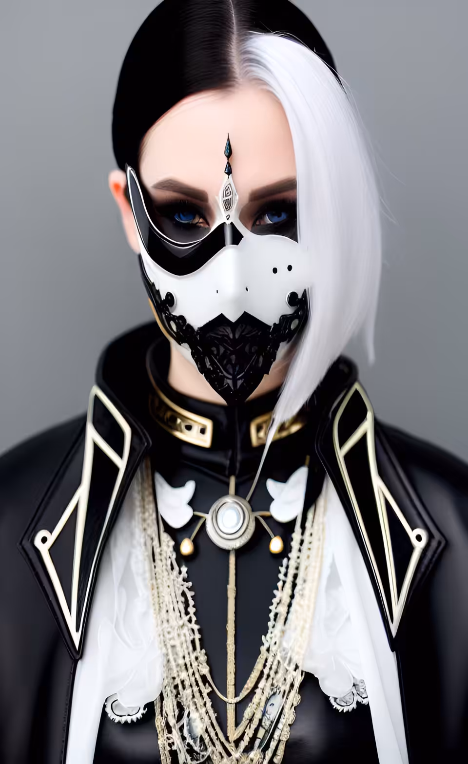 Fashion art gallery: Black and White style #96