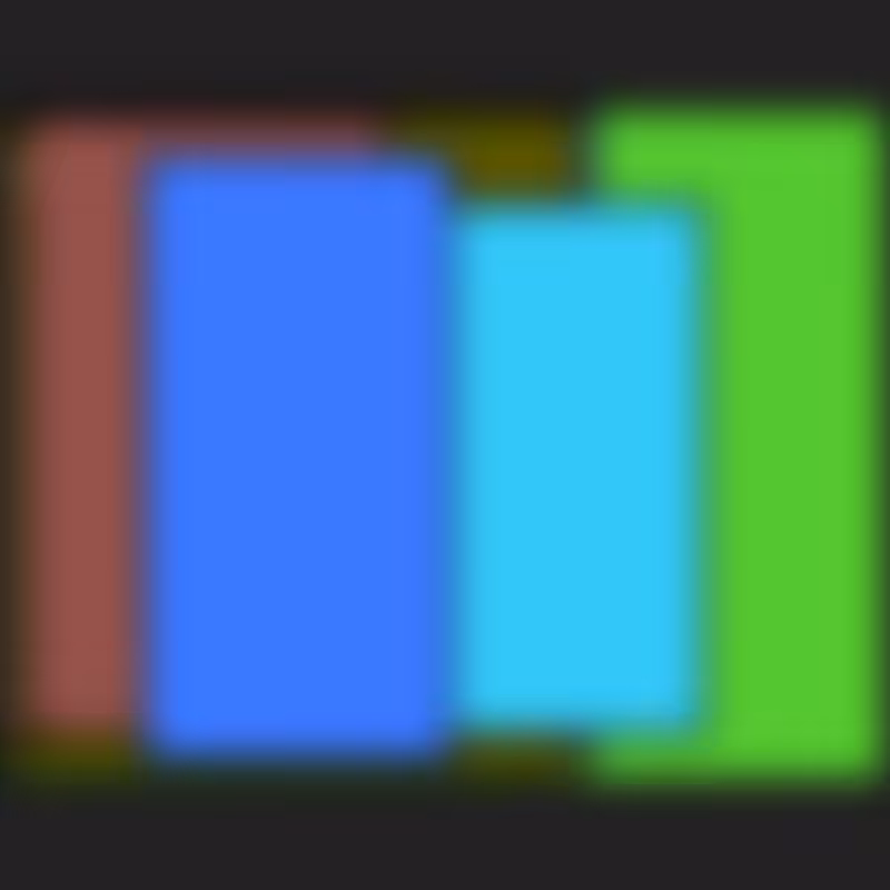 Mondrian Franke Blur #23