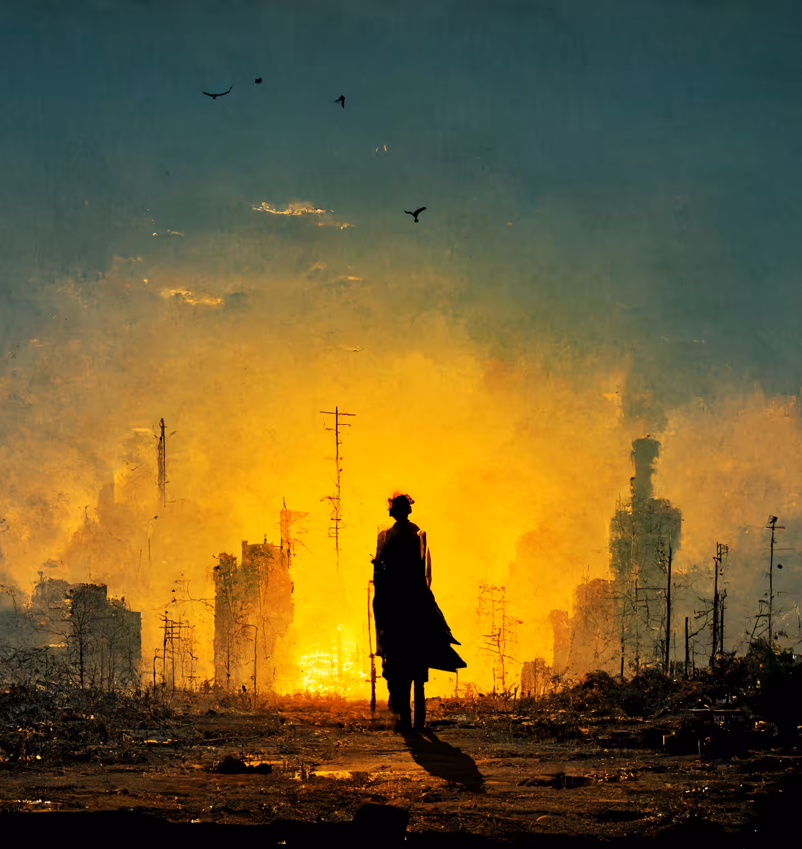 Dystopian dream - Morning after