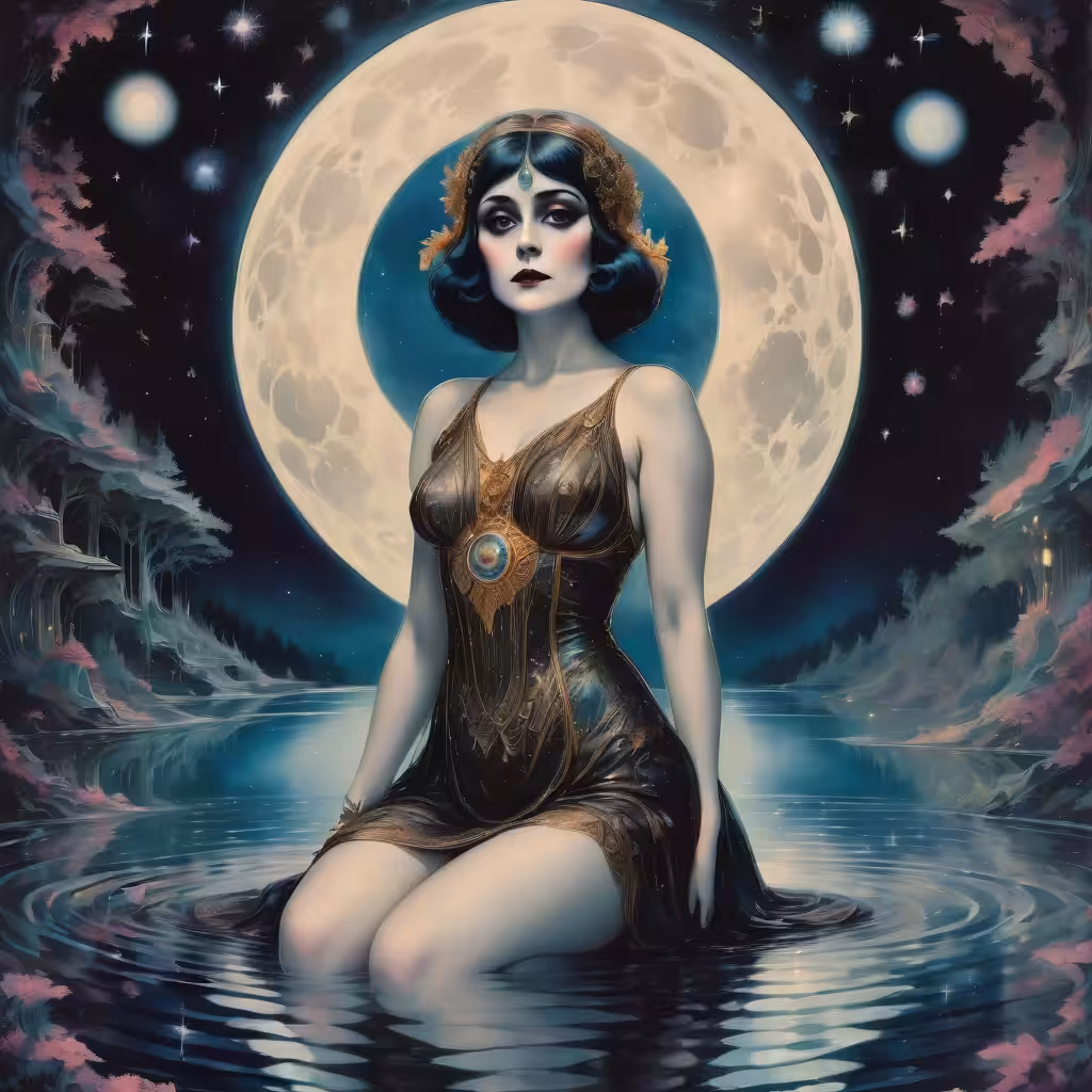 moon and her