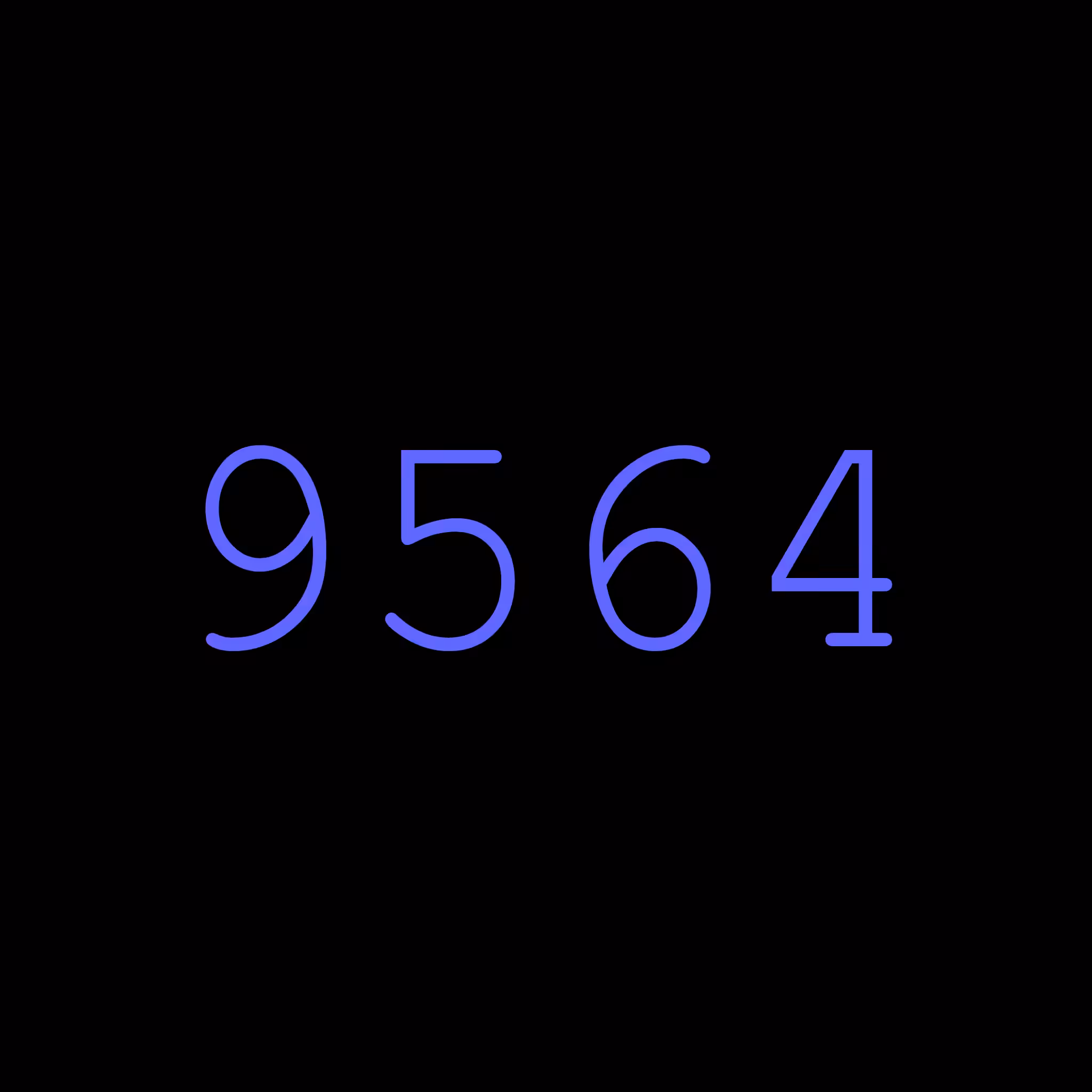 9564