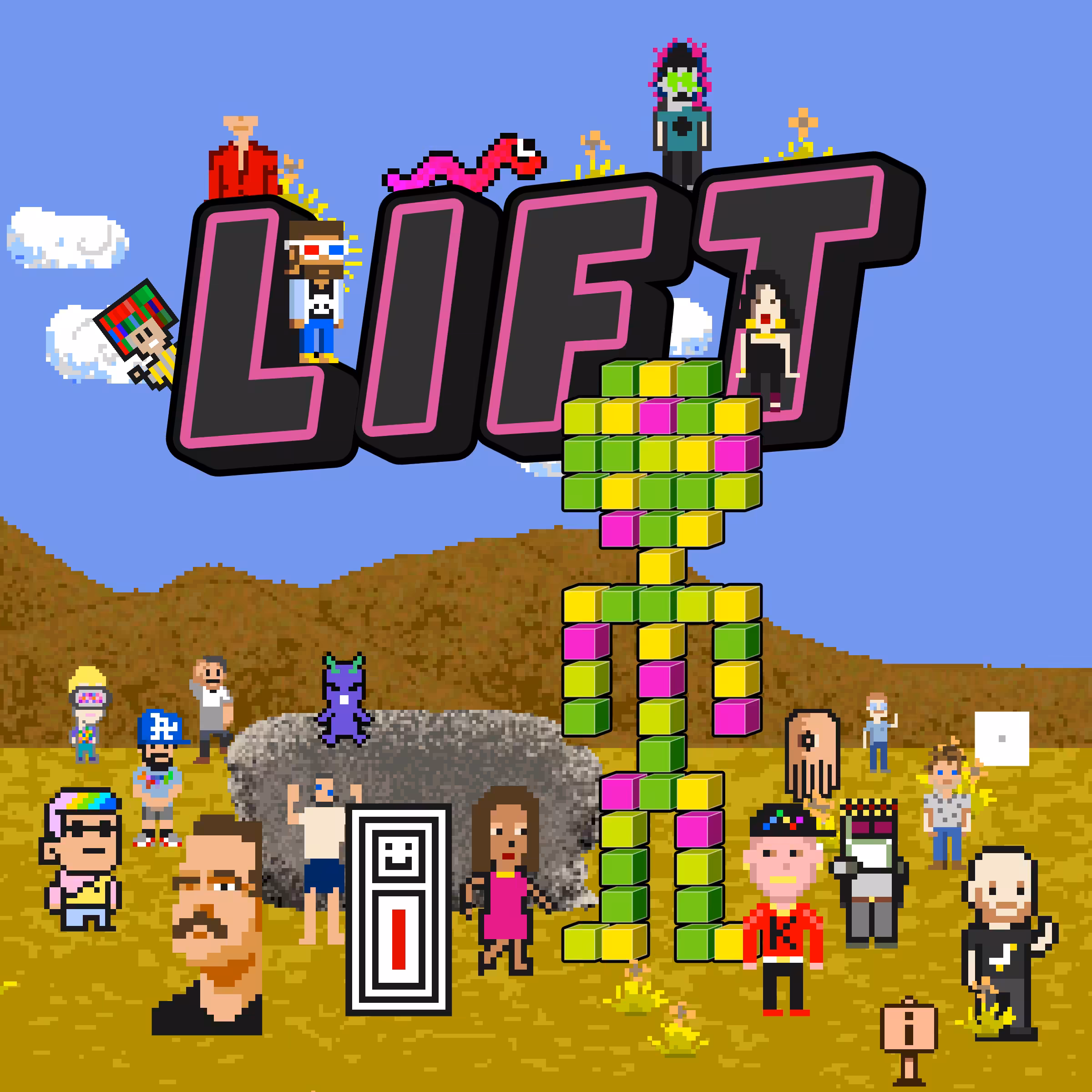 LIFT (a self portrait) #925