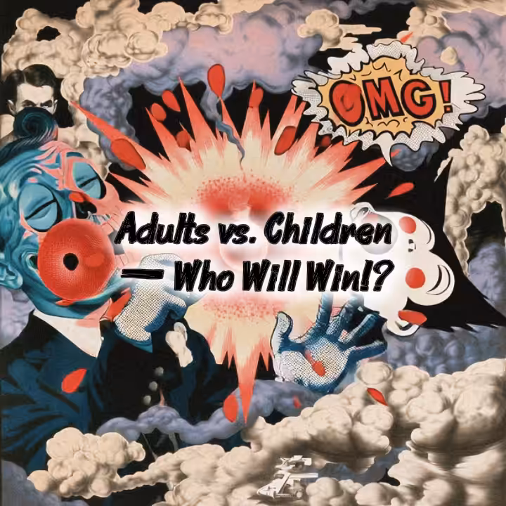 Adults vs. Children — Who Will Win!?