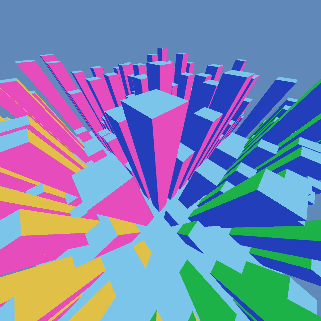 NYC psychedelic flying #5
