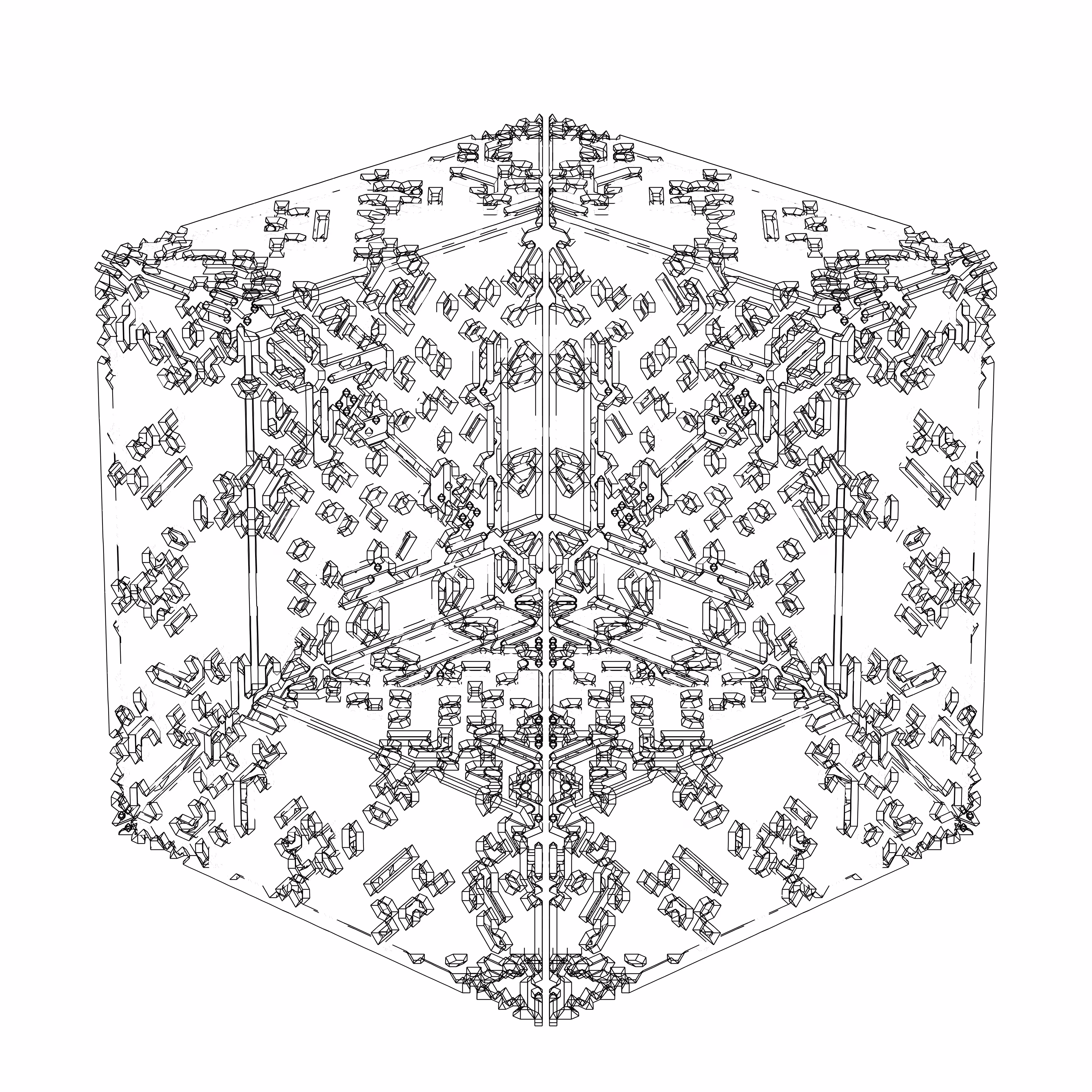 LL21 Alien Art Cube #593
