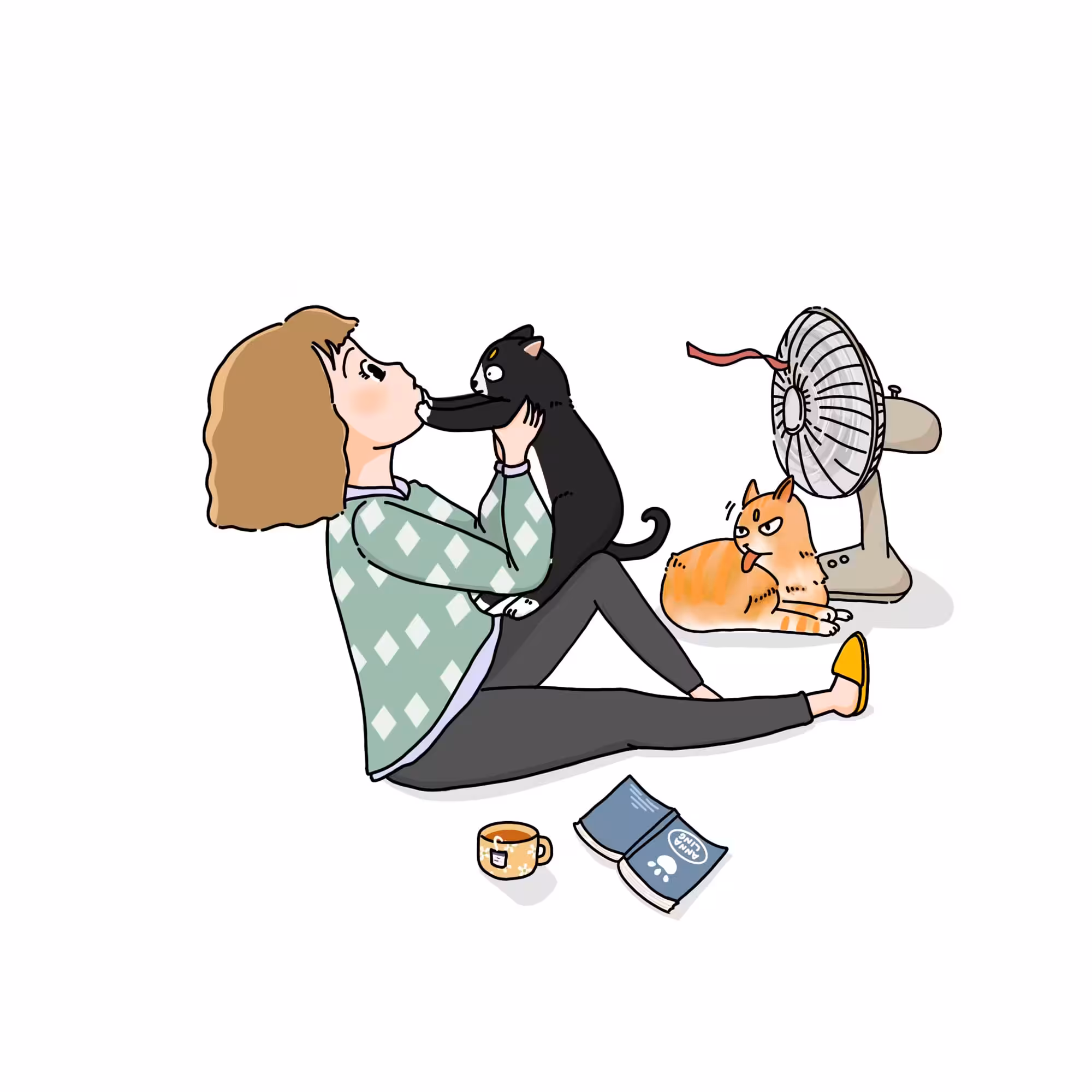 The Daily Life With Cats
