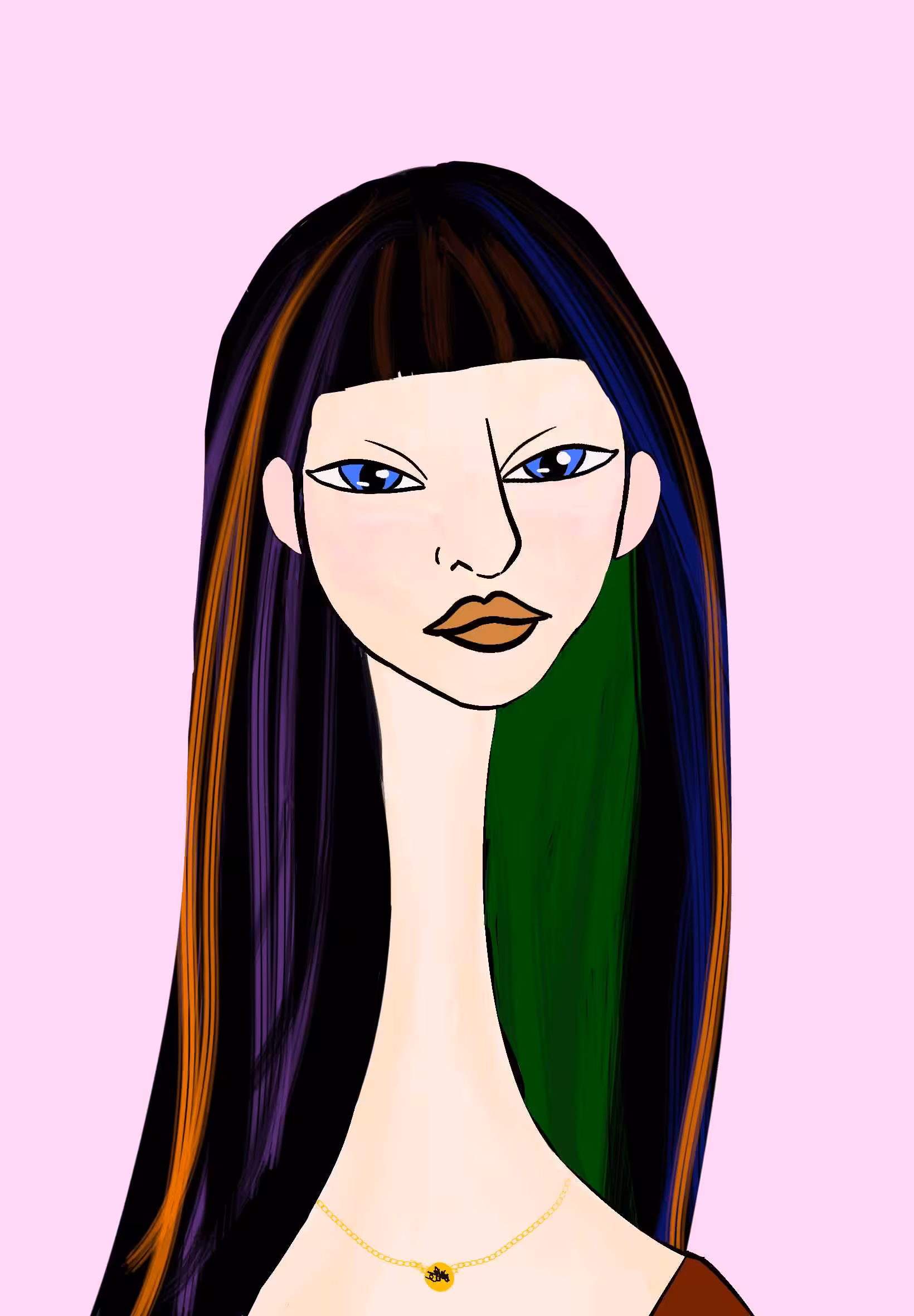 Long Neckie Ladies: Long Neckie Lady #683