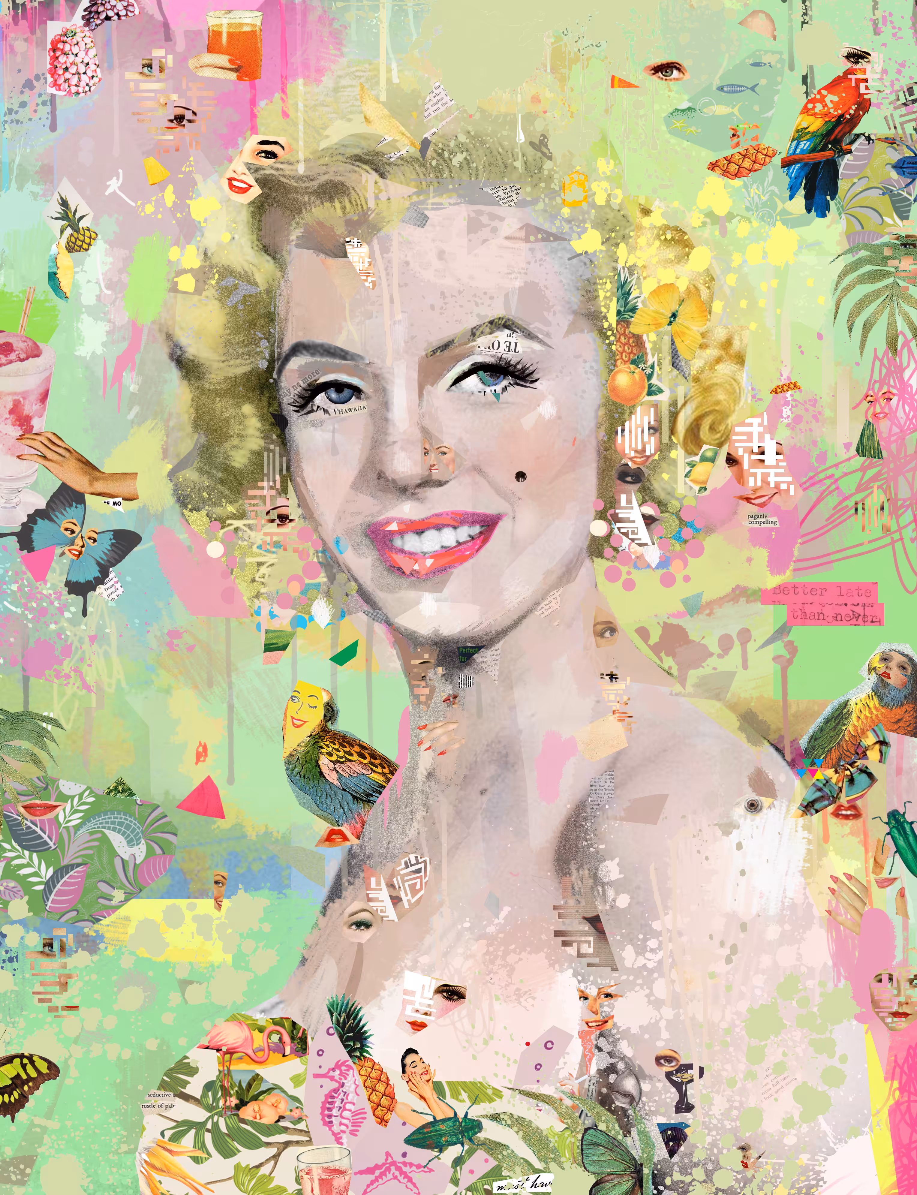 Marilyn (Tropical Punch), 2021