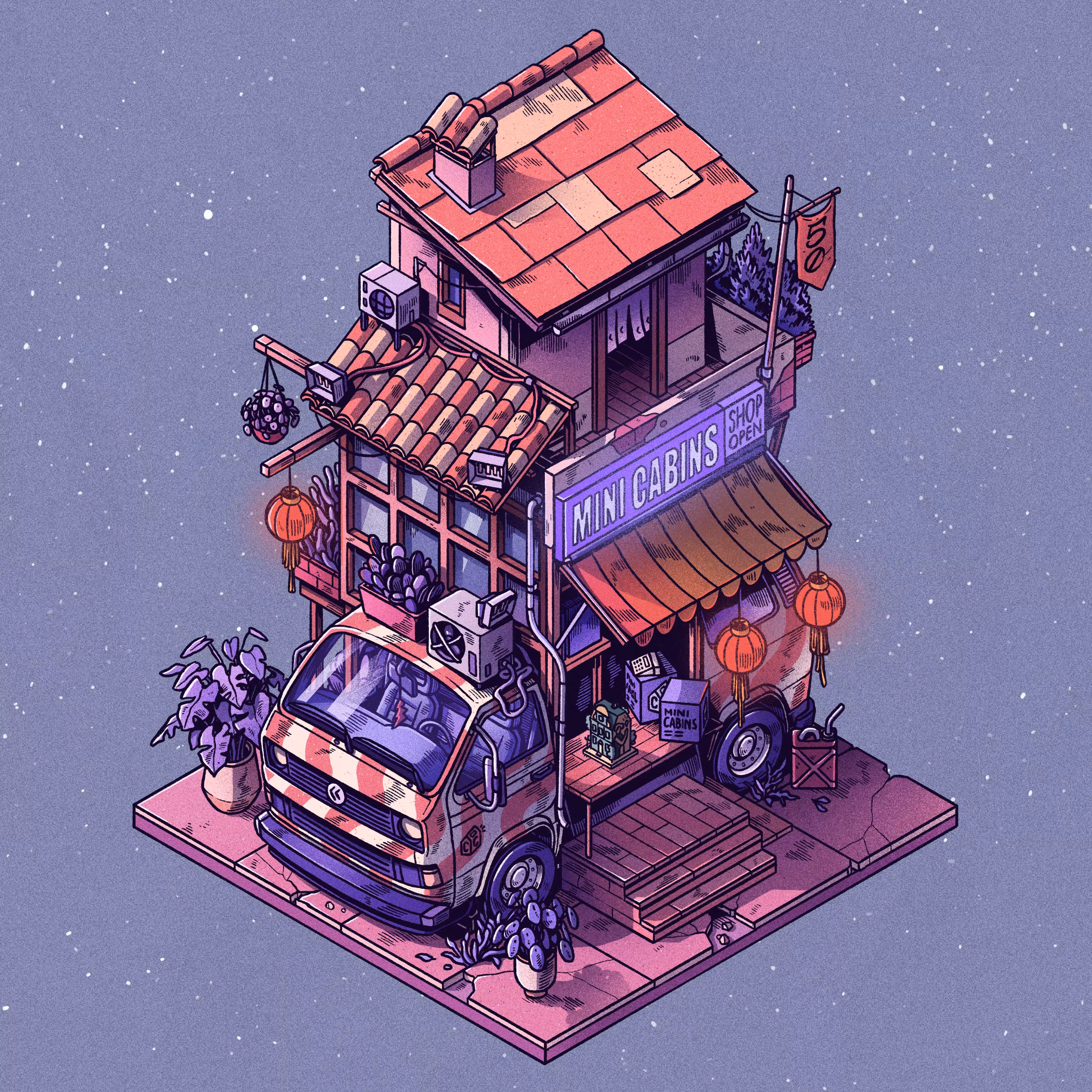 Curious Cabins #50: Caravan #69