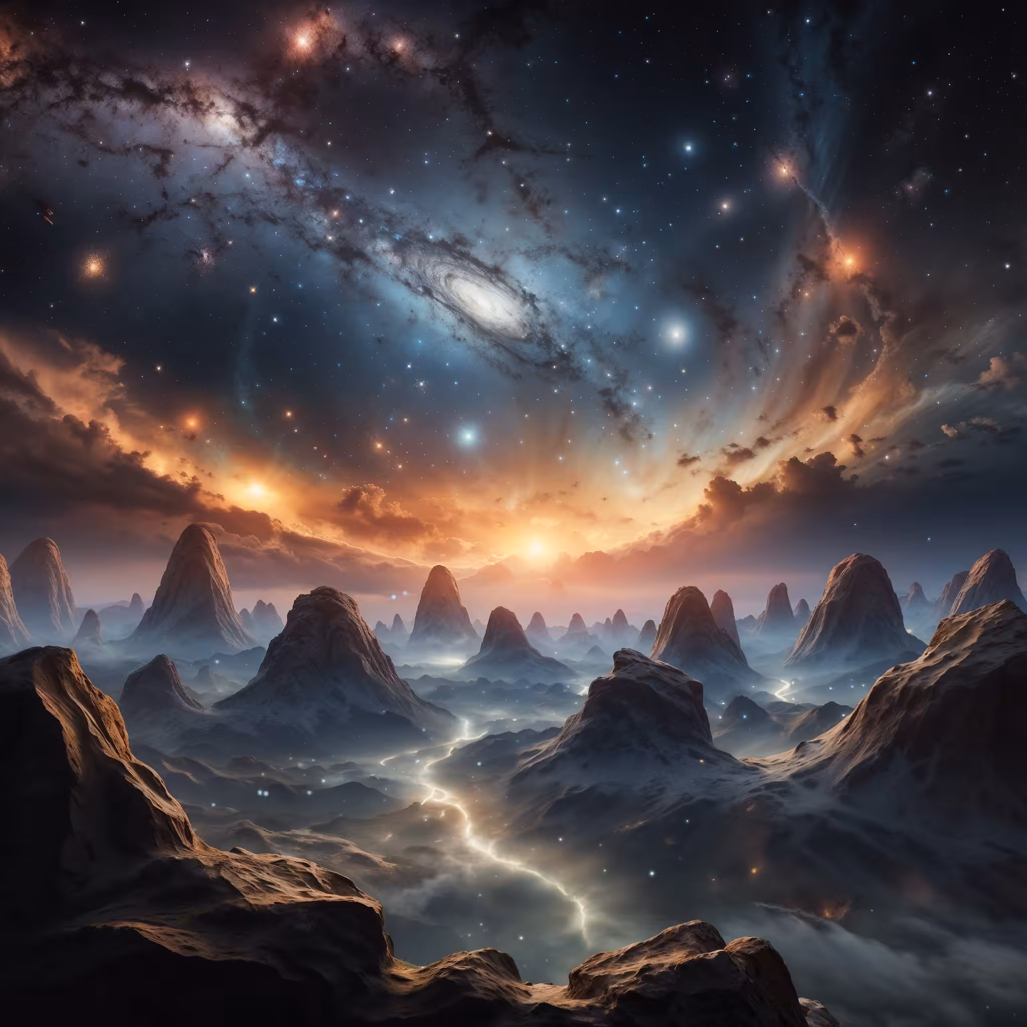 Celestial Visions: "Starlit Serenity"