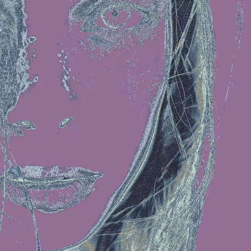 Analog Pixels: Faces #3