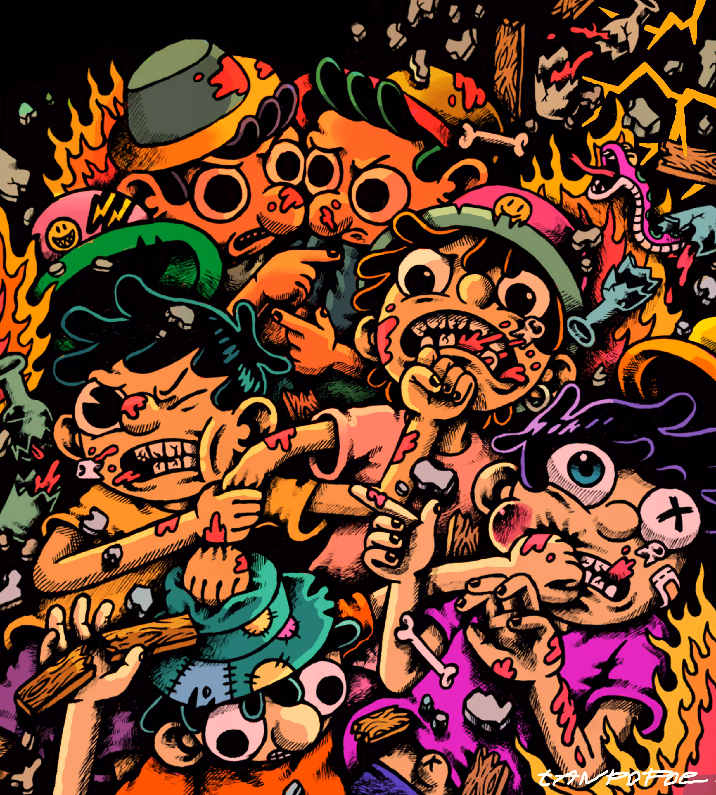 This is what happened in my brain.