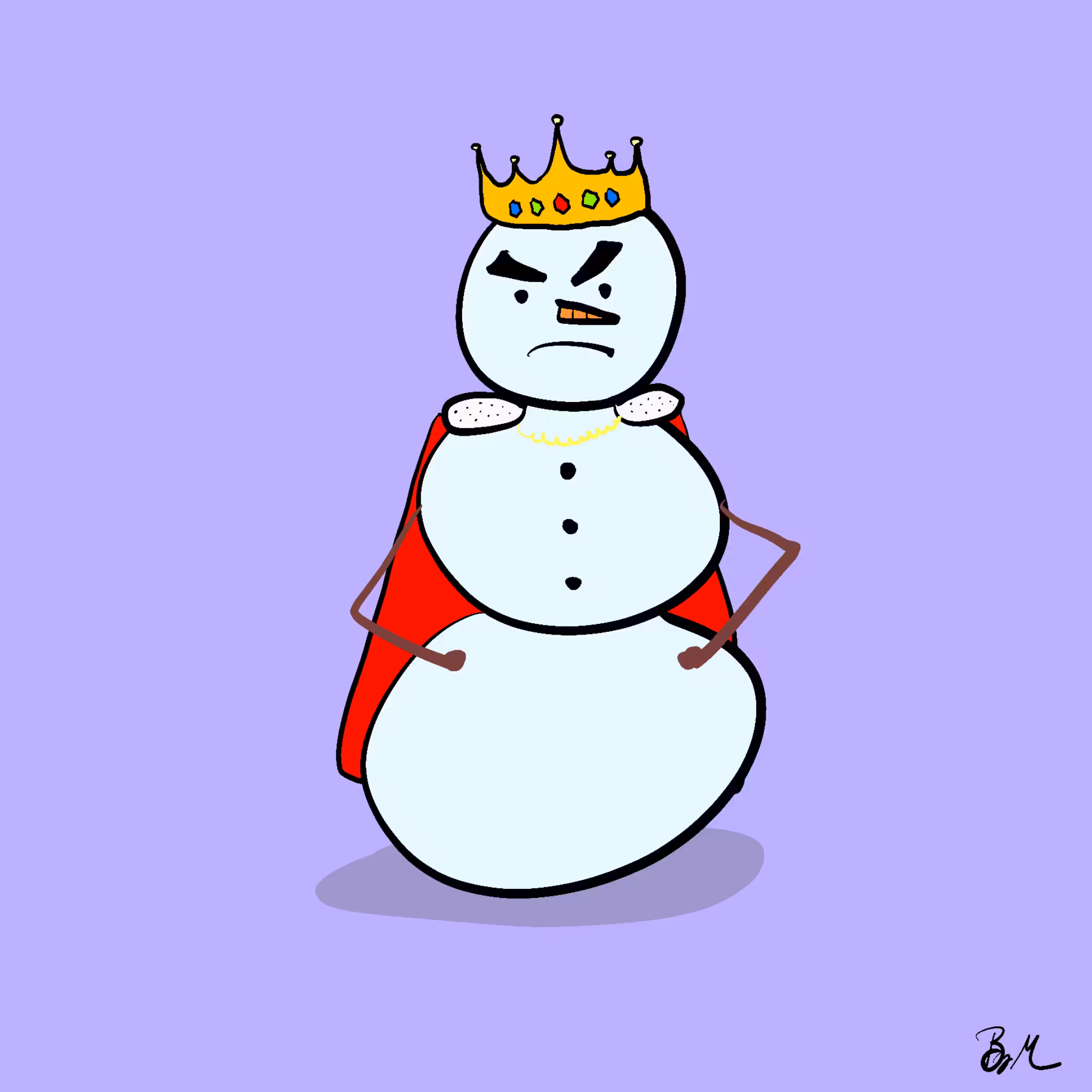 #31 George, the Regal Snowman