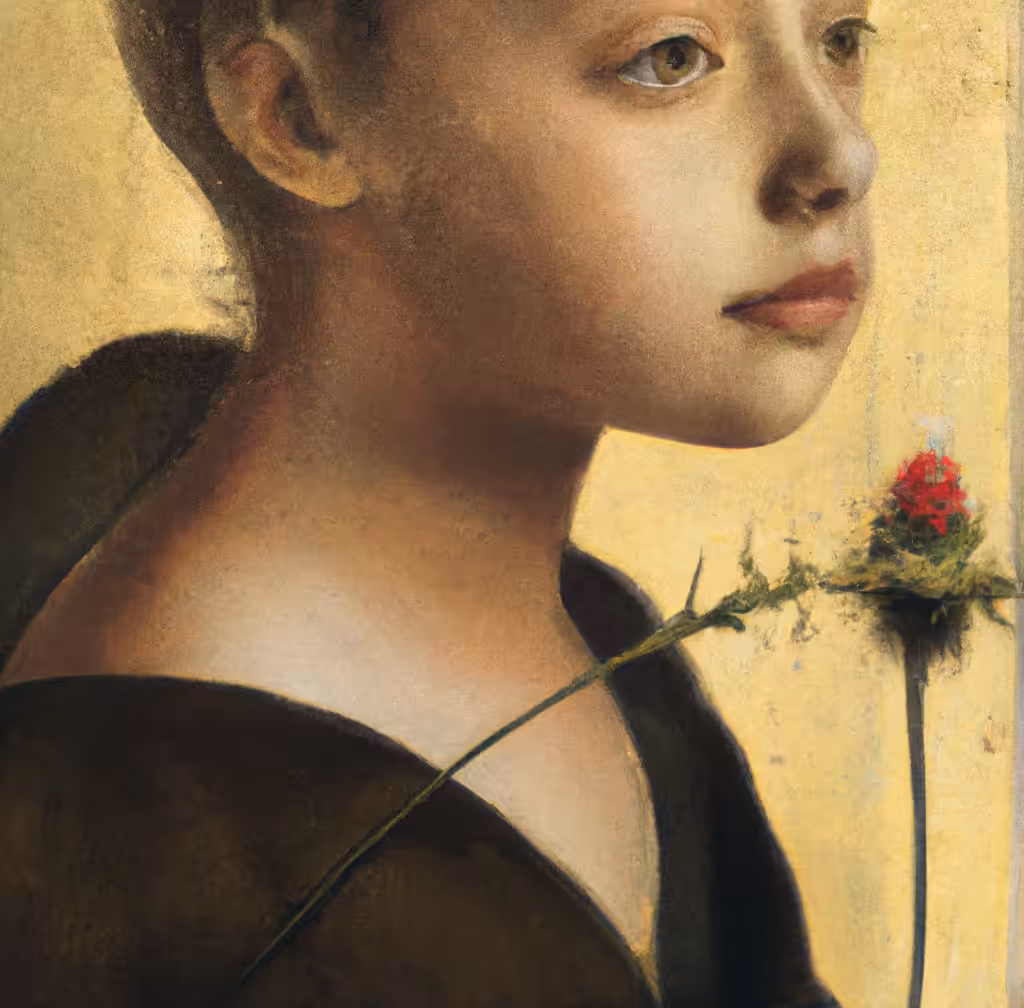 AI artist Marina Ahmadova, 2022