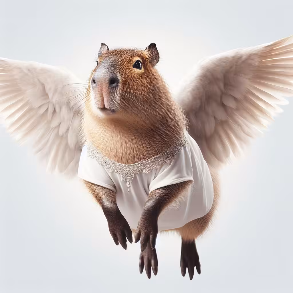 Capybara collection - Angel
