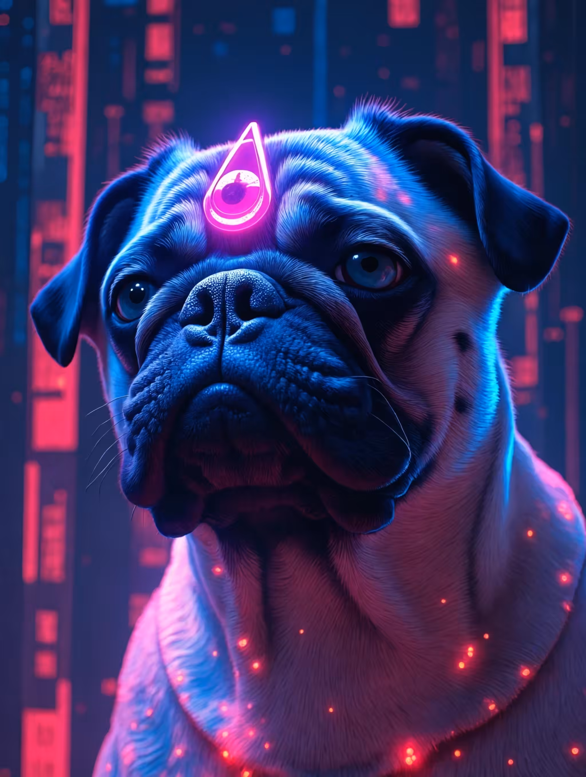 All seeing Pug #5