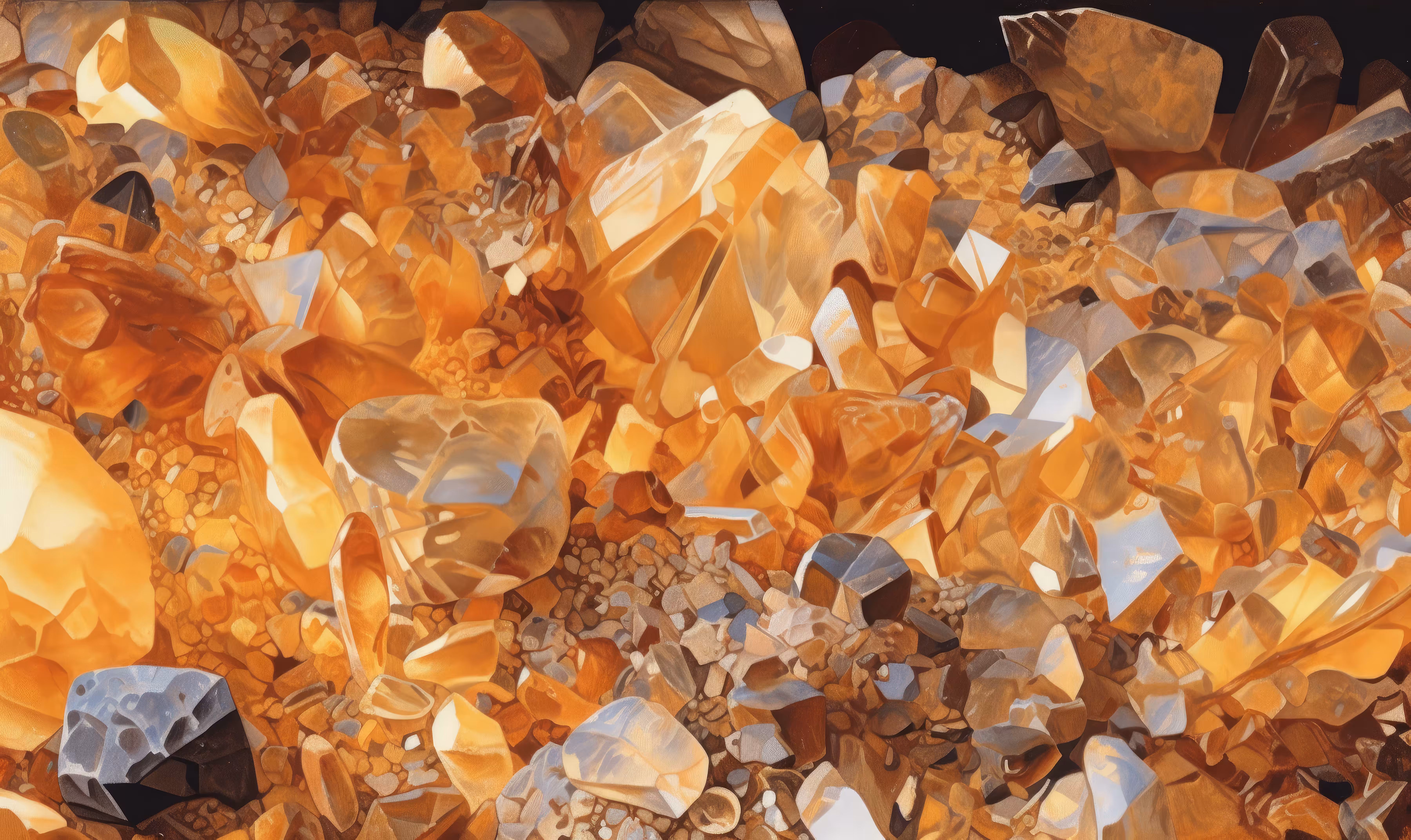 Facetted: Close-ups.09, Golden Light
