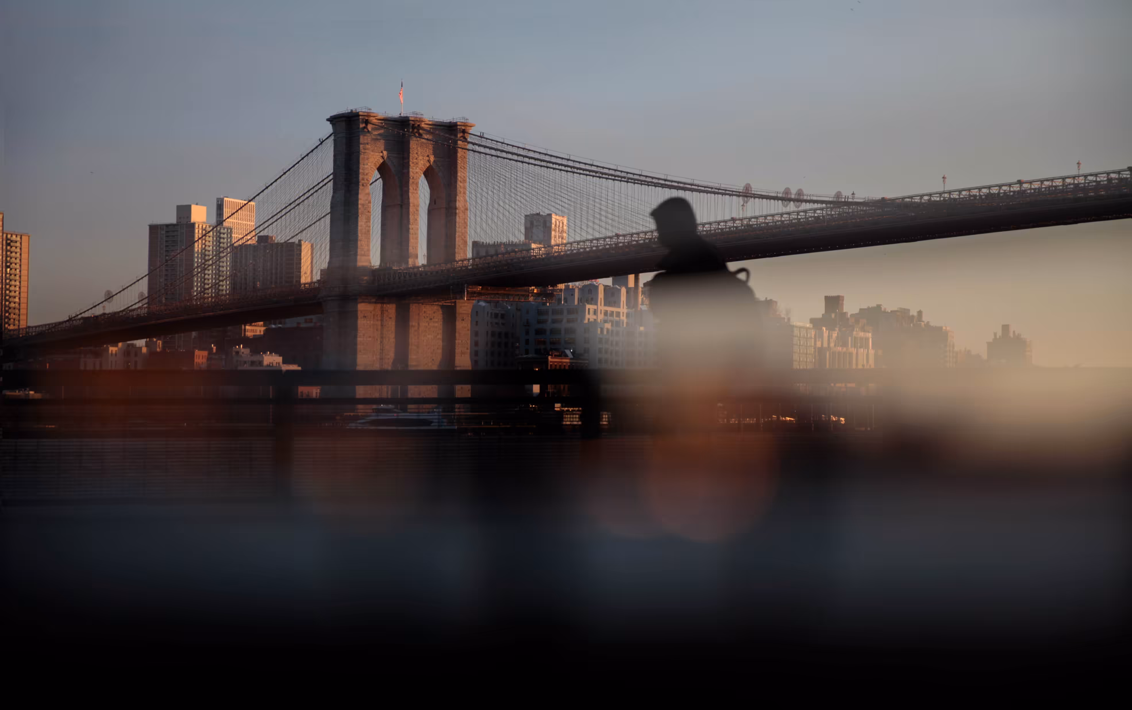 The gates to the city. 6am 
