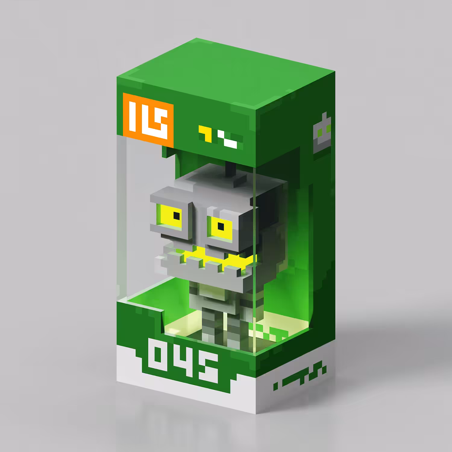 Voxel Toys NFTs: 045 Rob-Bot