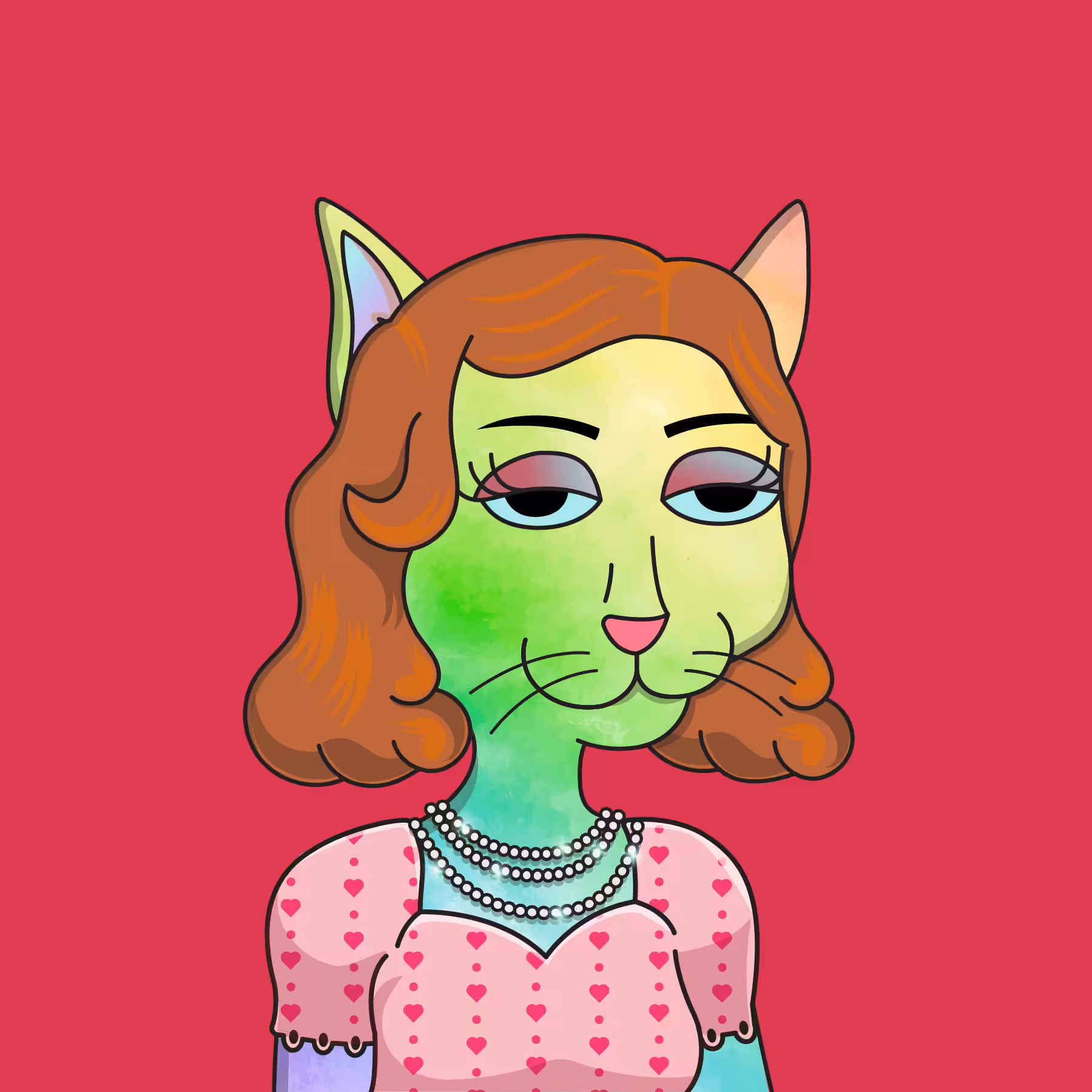 Girl Cat #379