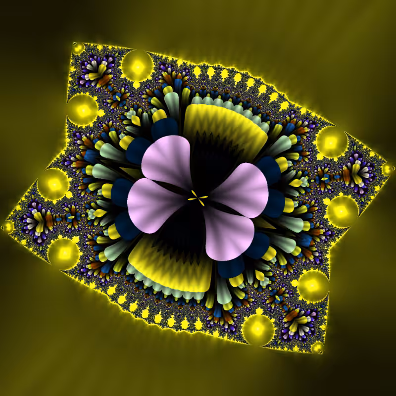 Fractal Flower #137
