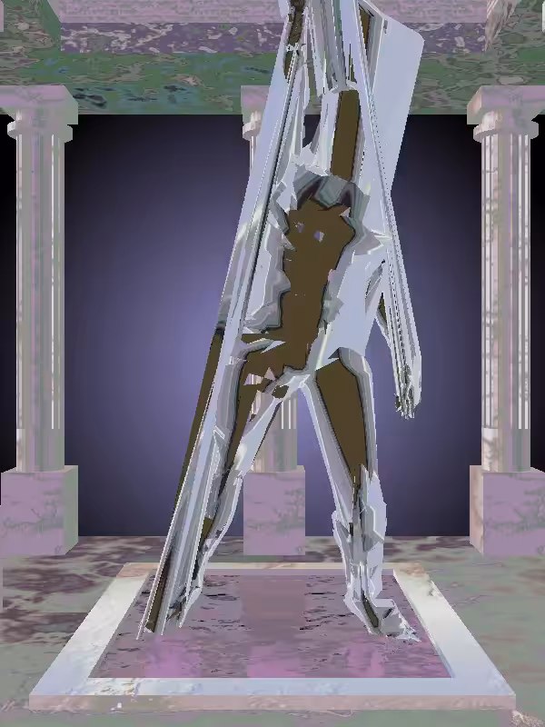 HeavenComputer: The Jazzy Luminescent Chrome Man #5083