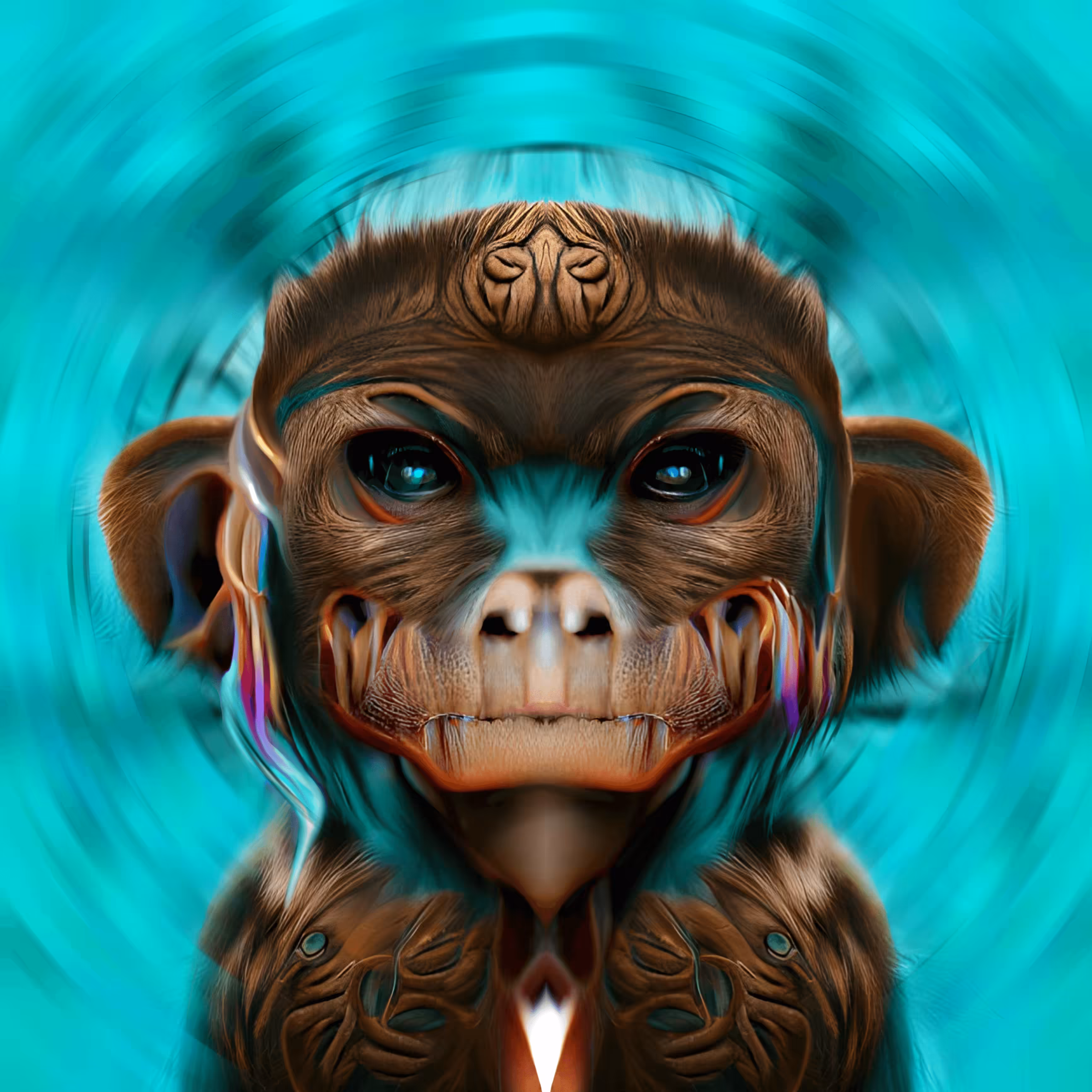 Savage Alien Ape
