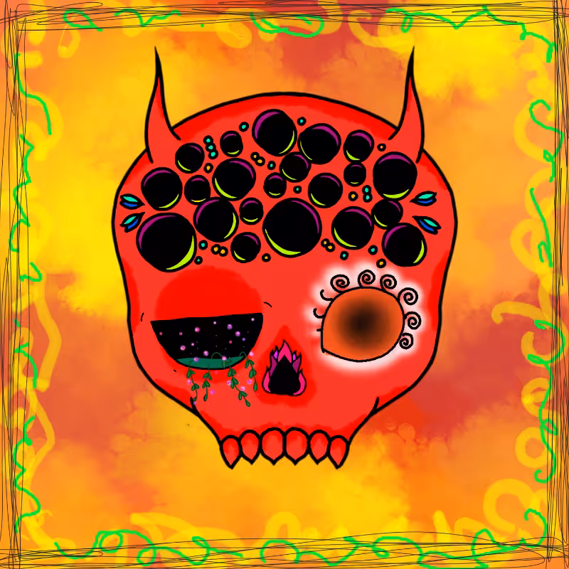 Mexican Candy Skulls #25