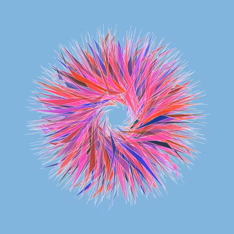 mosaic flower #88