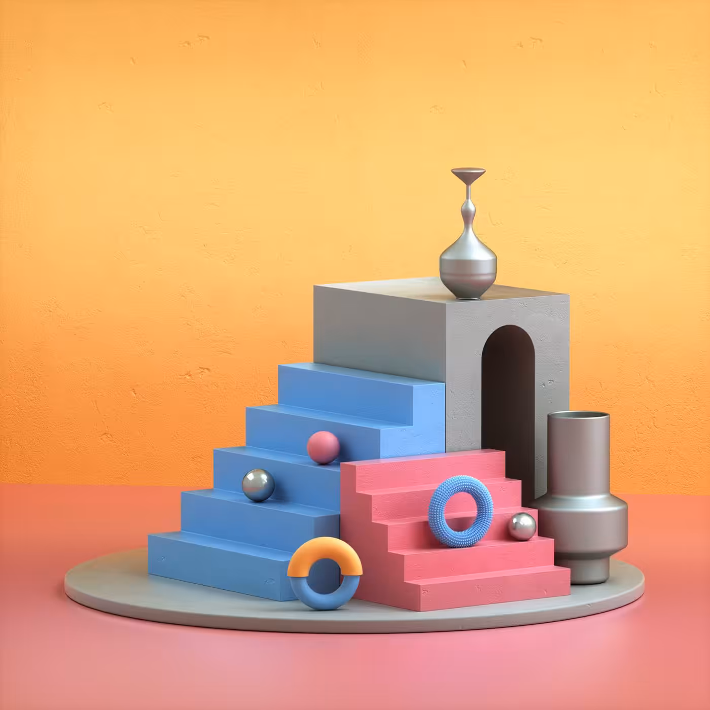 Abstract Stairs