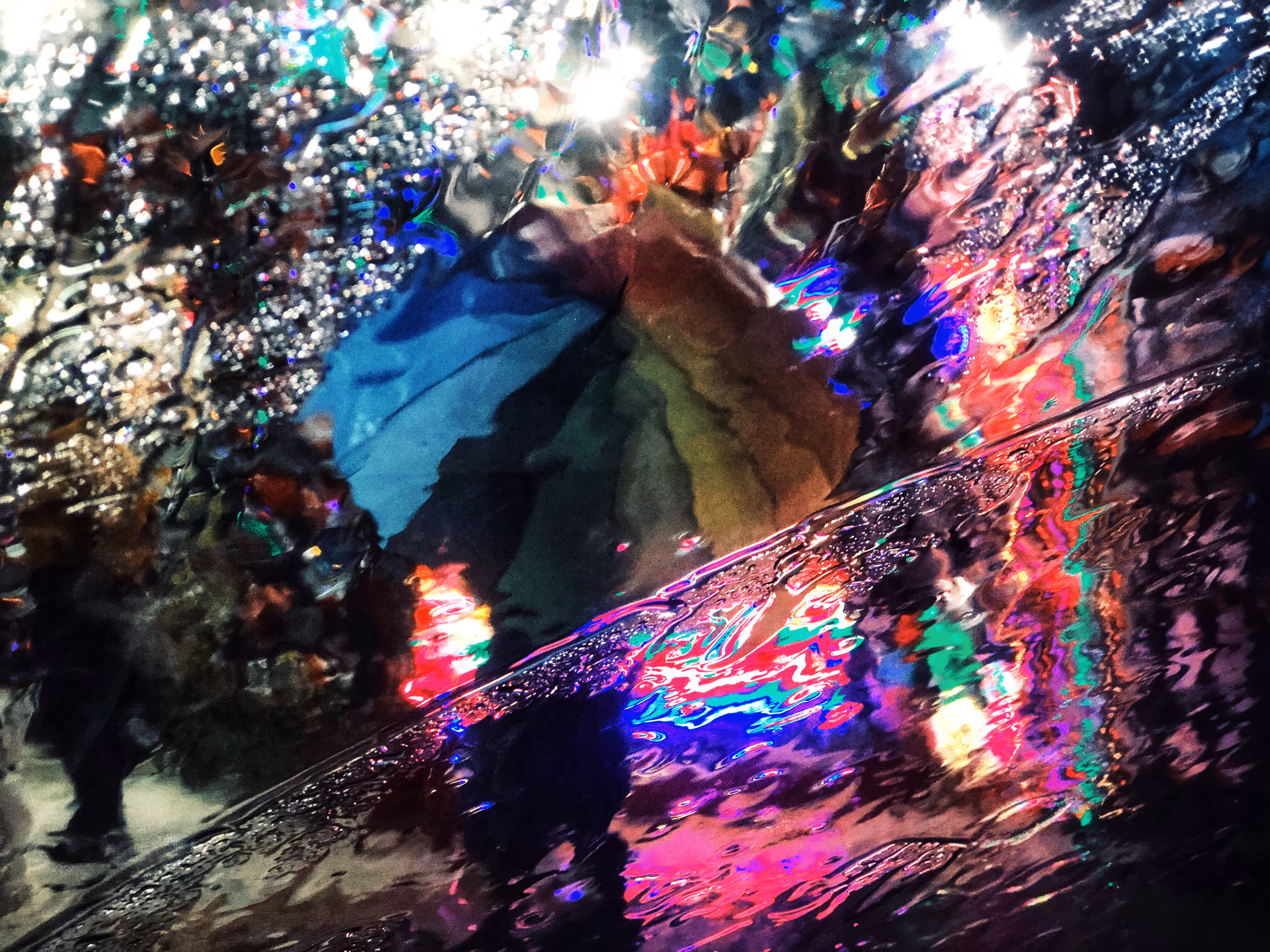 The Story from The Streets: Colorful Rainy Night #2