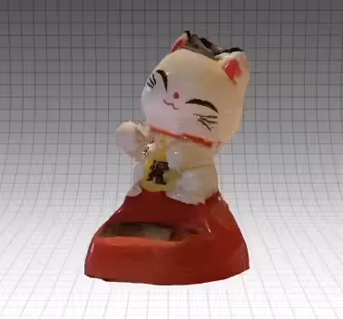 Glass Looker 001 (maneki-neko one)