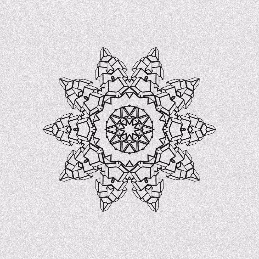 Monochrome Kaleido #171