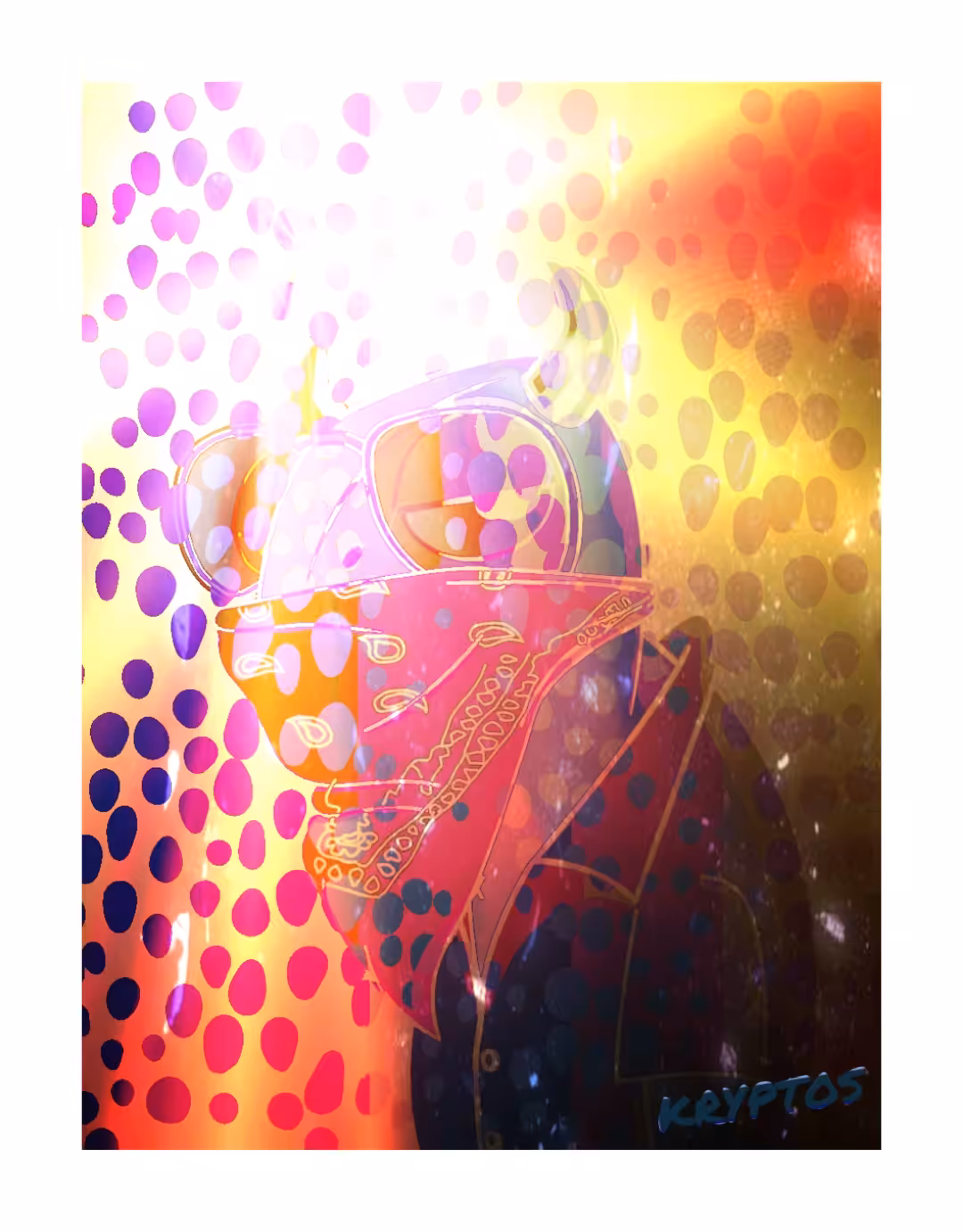 Cyber Gecko Gang #1096 Starburst